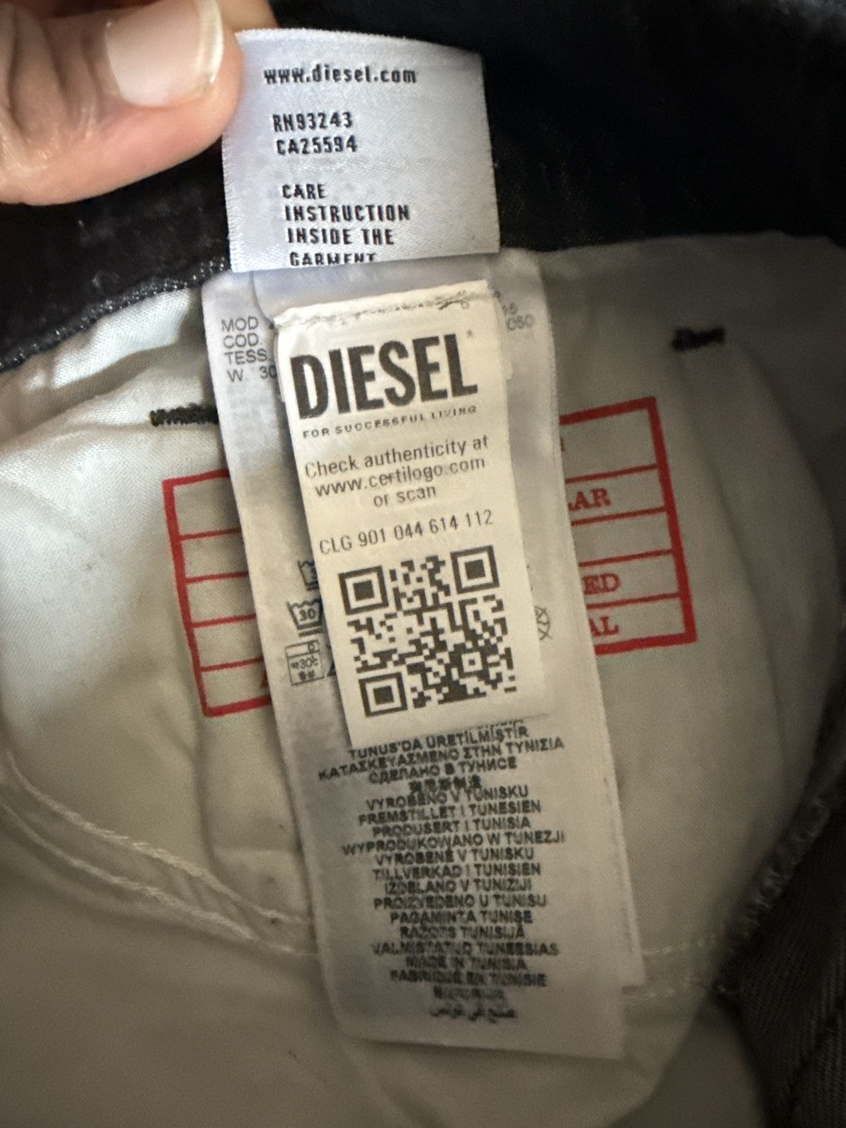 Diesel Diesel Jeans Size US 30 / EU 46 - 8 Thumbnail