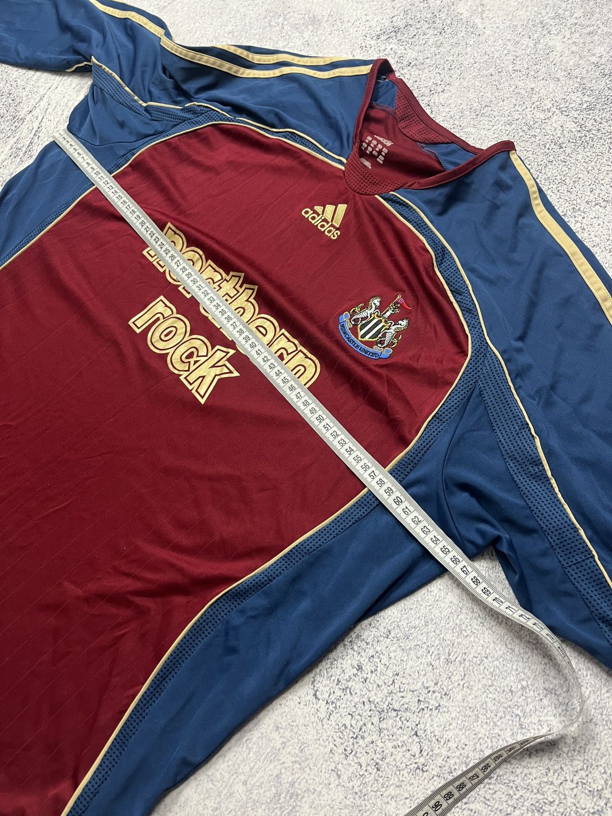 Adidas Adidas Newcastle United 2006 Away Longsleeve Soccer Jersey Size US XXL / EU 58 / 5 - 20 Thumbnail