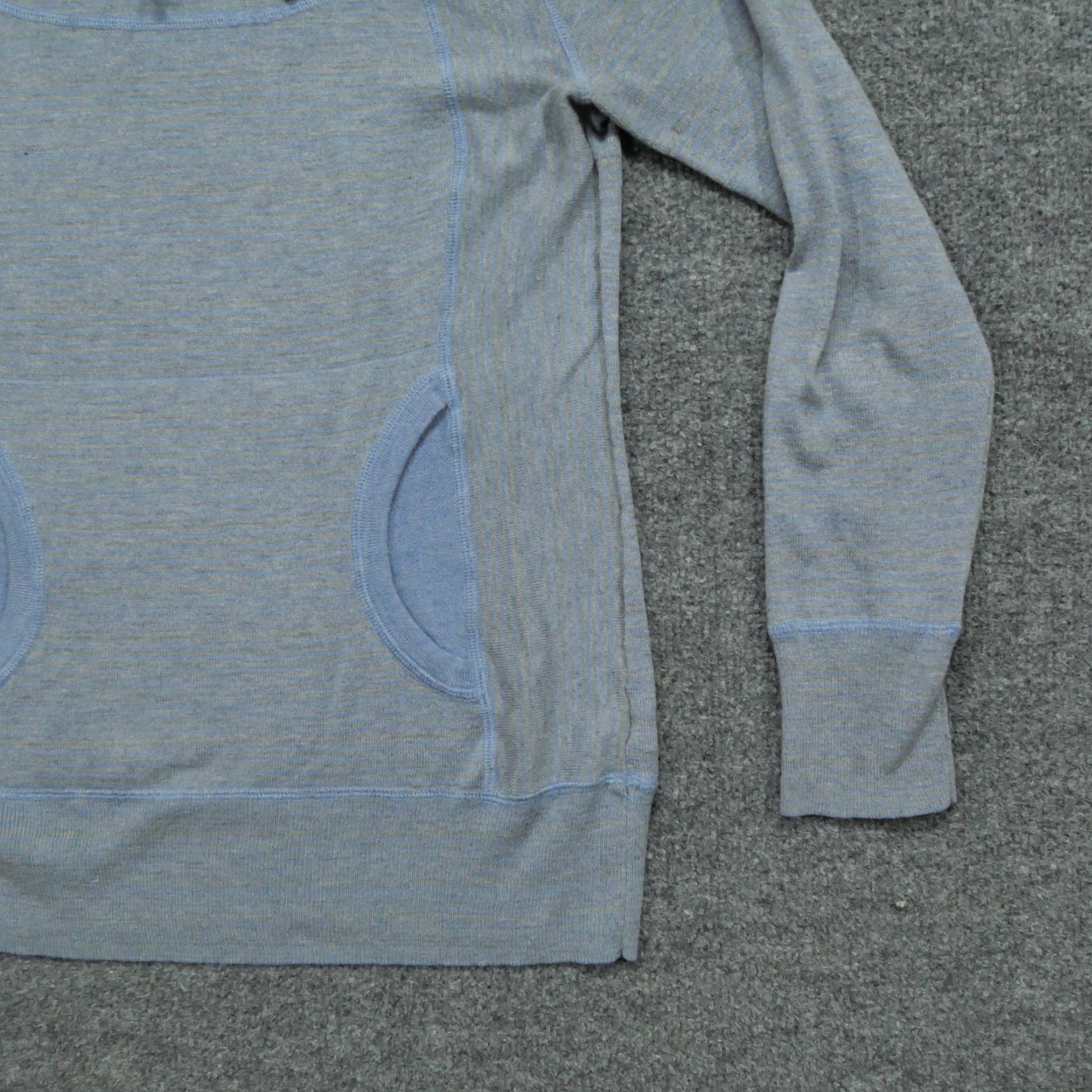 Dakine VINTAGE DAKINI Sweater Womens S Blue Pullover Kangaroo Pocket Outdoors Wool Blend Long Sleeve Knit High Neck Winter Size S / US 4 / IT 40 - 4 Thumbnail