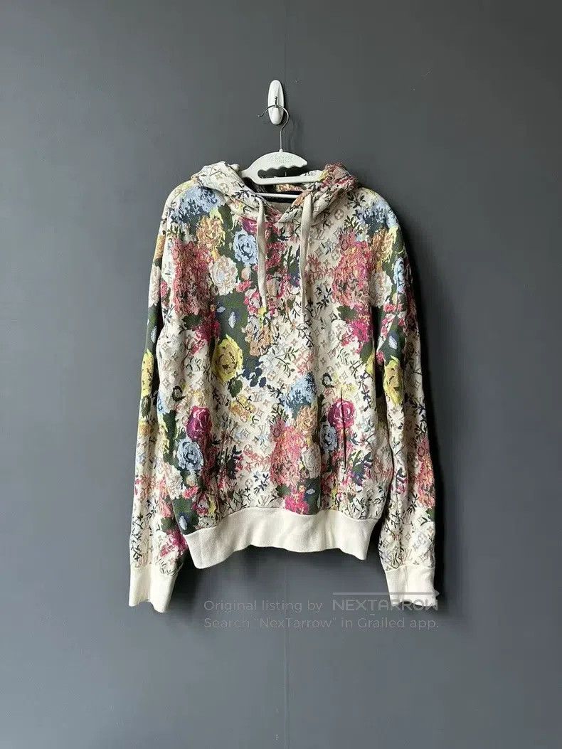 Louis Vuitton Louis Vuitton Floral print hoodie Size US S / EU 44-46 / 1 - 1 Thumbnail