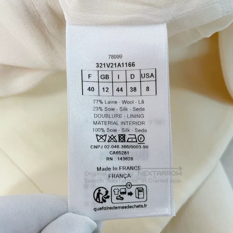 Dior Dior White coat Size S / US 4 / IT 40 - 7 Thumbnail