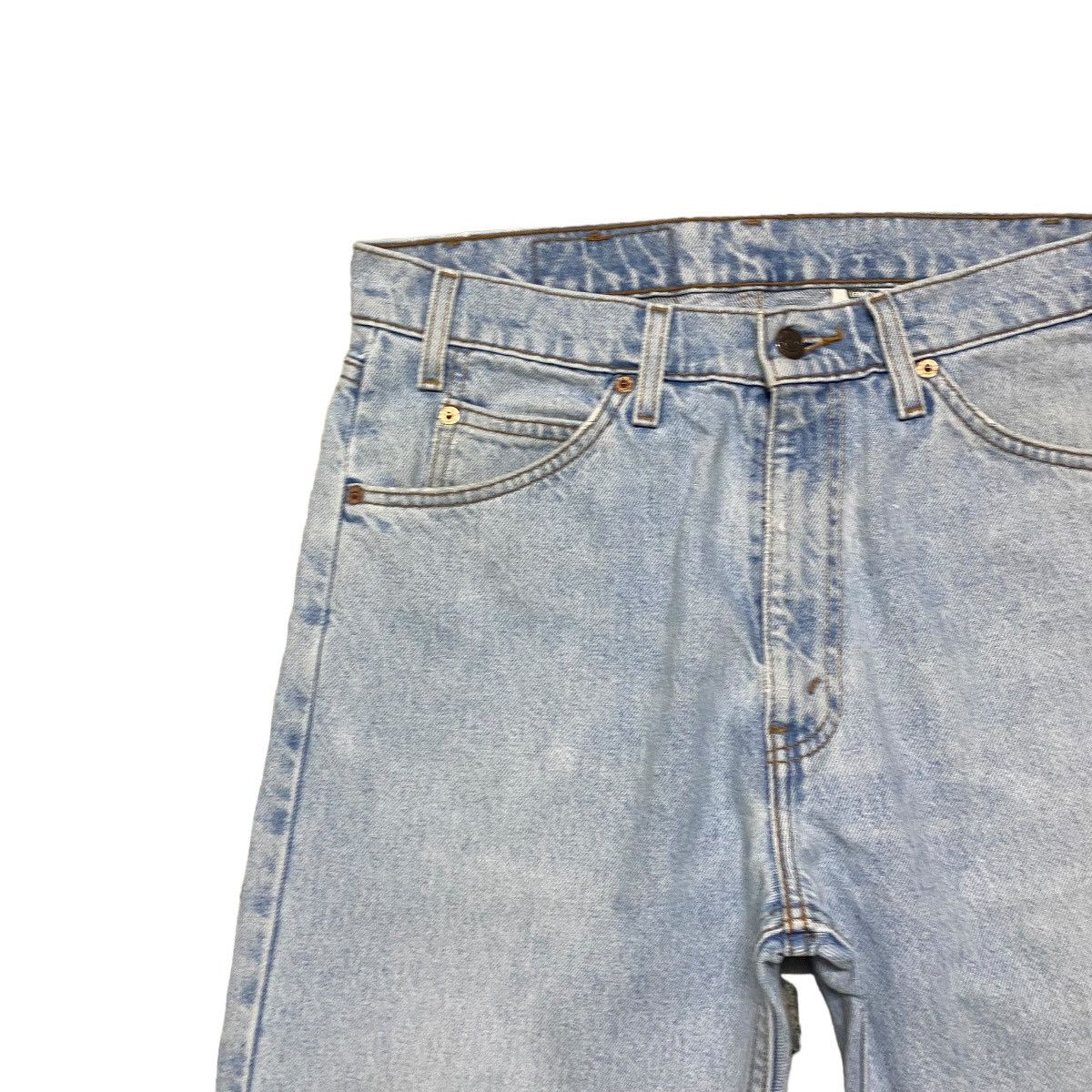 Levi's Vintage 90s Levis 505 Orangetab Regular Fit Jeans Lightwash Size US 31 - 4 Thumbnail