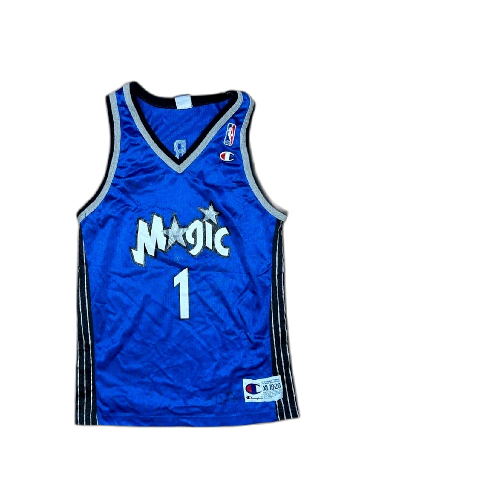 Champion Tracy McGrady Champion Blue Orlando Magic Basketball Jersey Size US XL / EU 56 / 4 - 1 Thumbnail