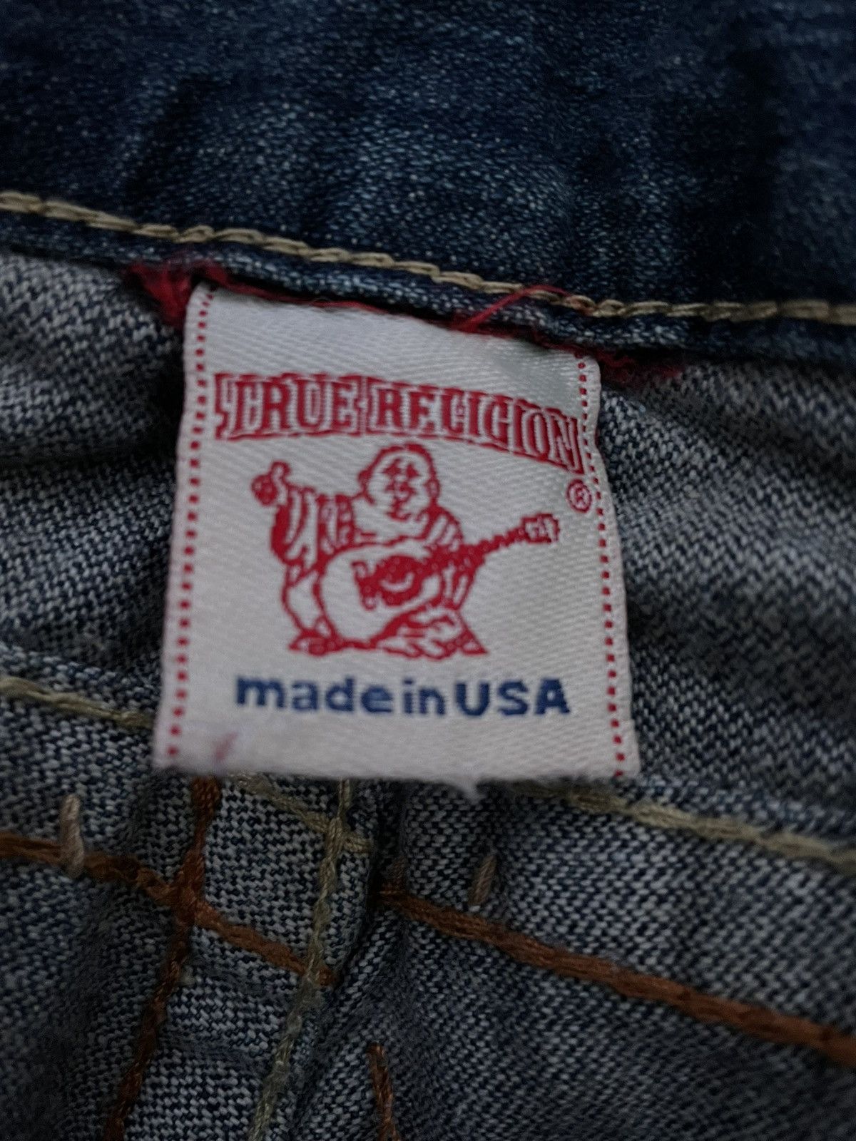 Japanese Brand × True Religion True Religion Vintage Desert Wash Green Denim Jeans Size US 32 / EU 48 - 4 Thumbnail
