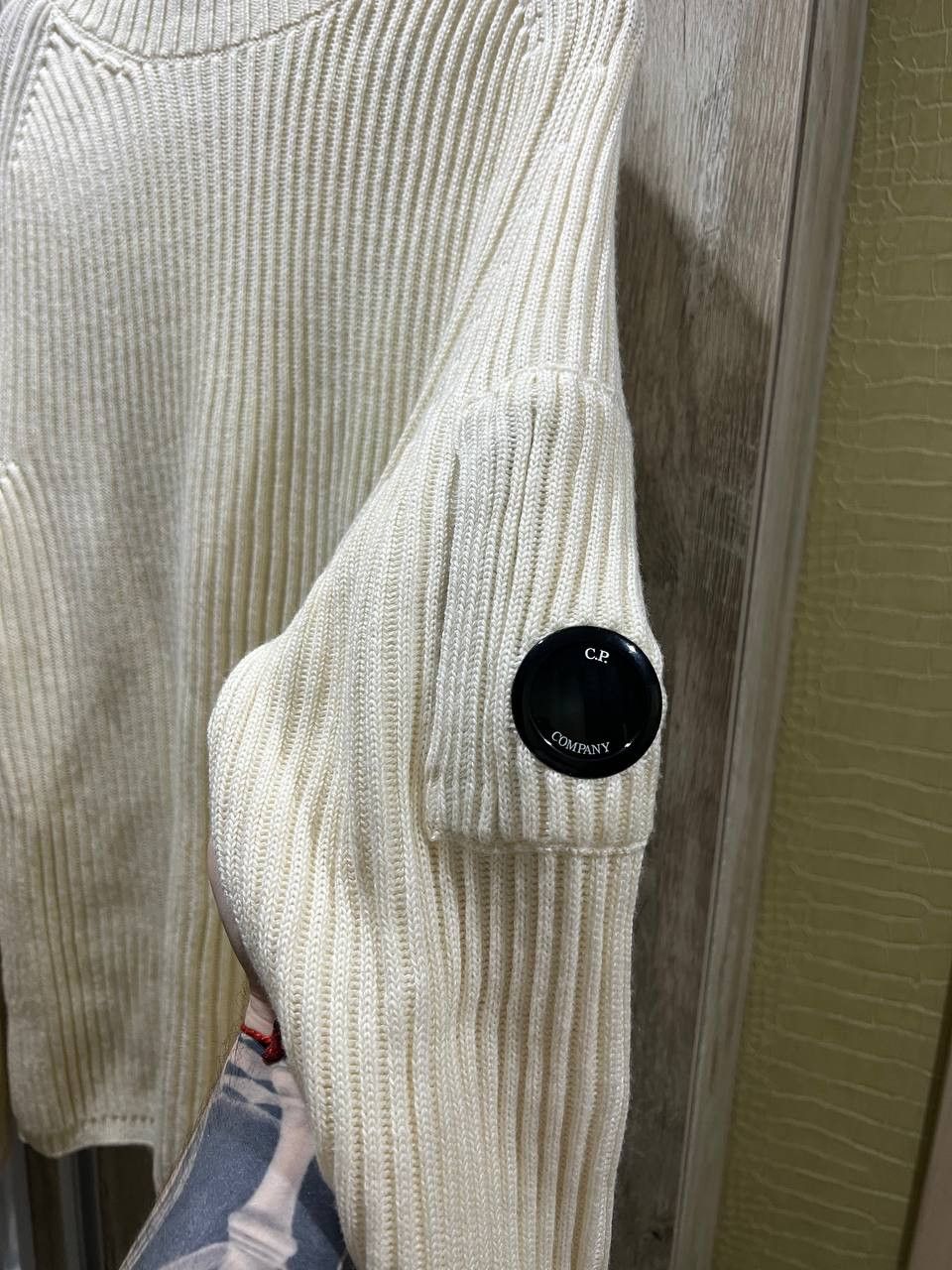 C.P. Company C.P. Company Heavy Ribbed Merino Roll Neck Wool Sweater Size US L / EU 52-54 / 3 - 5 Thumbnail