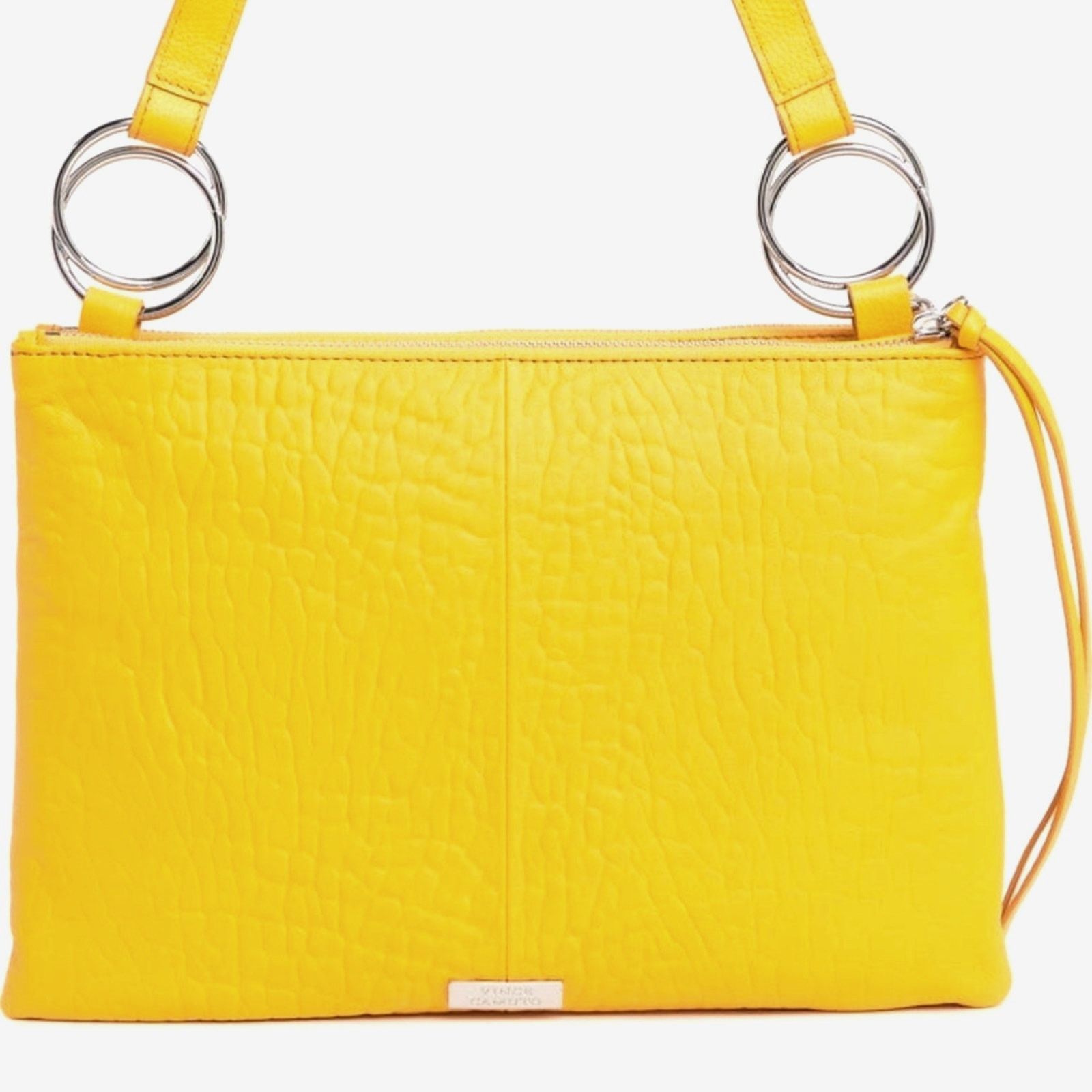 Vince Camuto Vince Camuto Livy Leather Shoulder Bag - Mango Sorbet Size ONE SIZE - 2 Thumbnail