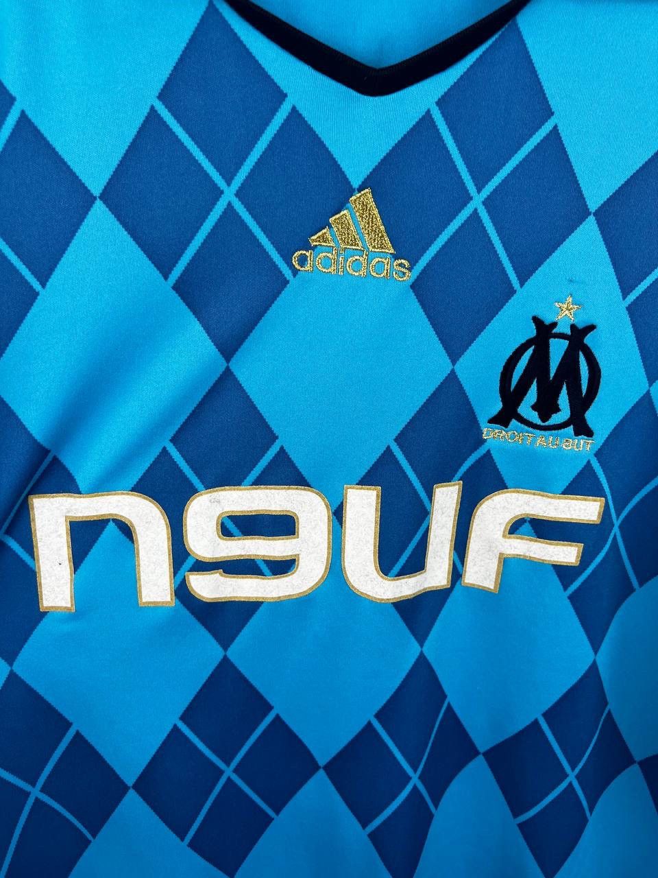 Vintage Olympique Marseille 14 Kone Adidas jersey t-shirts size XL Size US XL / EU 56 / 4 - 4 Thumbnail