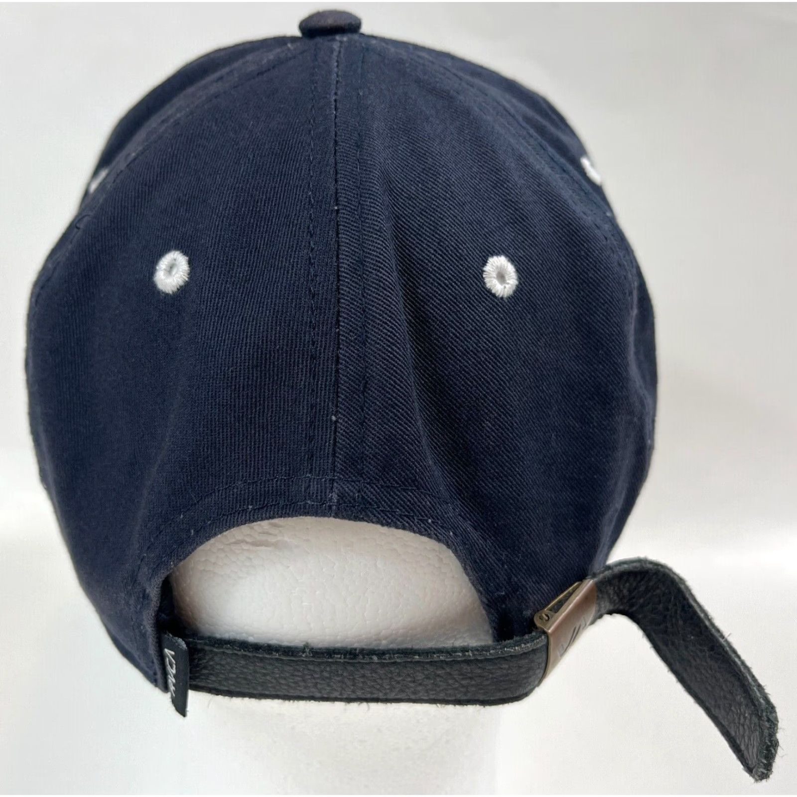 RVCA RVCA VA Mid Fit Strapback Hat Cap Streetwear Baseball Cap Navy One Size Men Adjustable 100% Cotton Vintage/Pre-Owned Style: Streetwear Size ONE SIZE - 6 Thumbnail