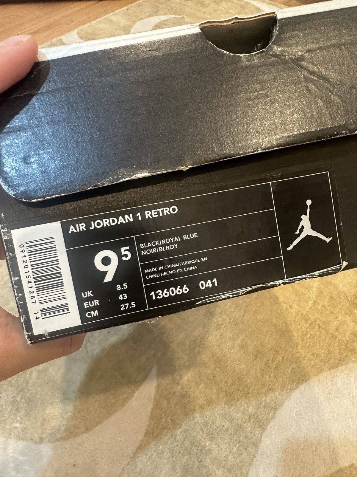 Jordan Brand 2001 Nike Air Jordan 1 - Royal Size US 9.5 / EU 42-43 - 11 Thumbnail