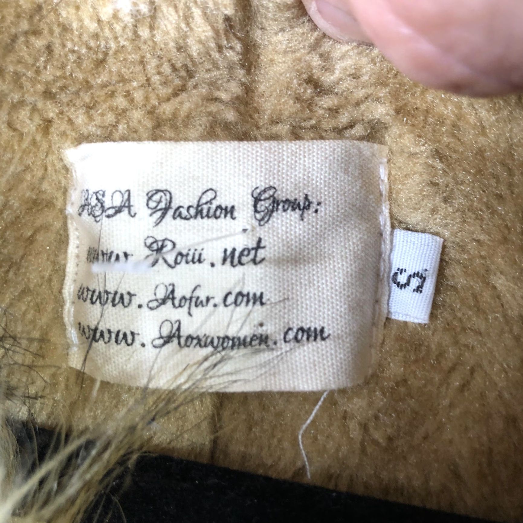 Vintage VINTAGE Roiii Jacket Womens Medium Black Faux Fur Hood Cuffs Lined Parka Penny Lane Y2K Size M / US 6-8 / IT 42-44 - 3 Thumbnail