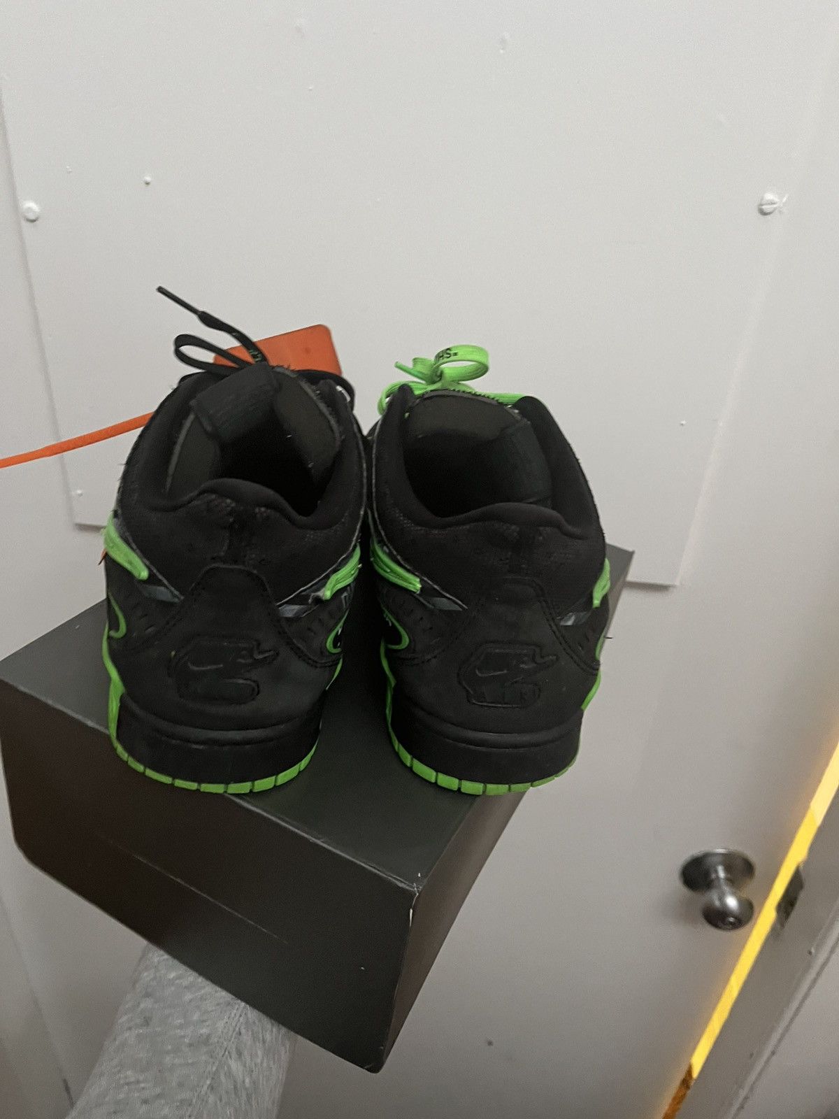 Nike × Off-White Black Off White Rubber Dunks Size US 13 / EU 46 - 4 Thumbnail