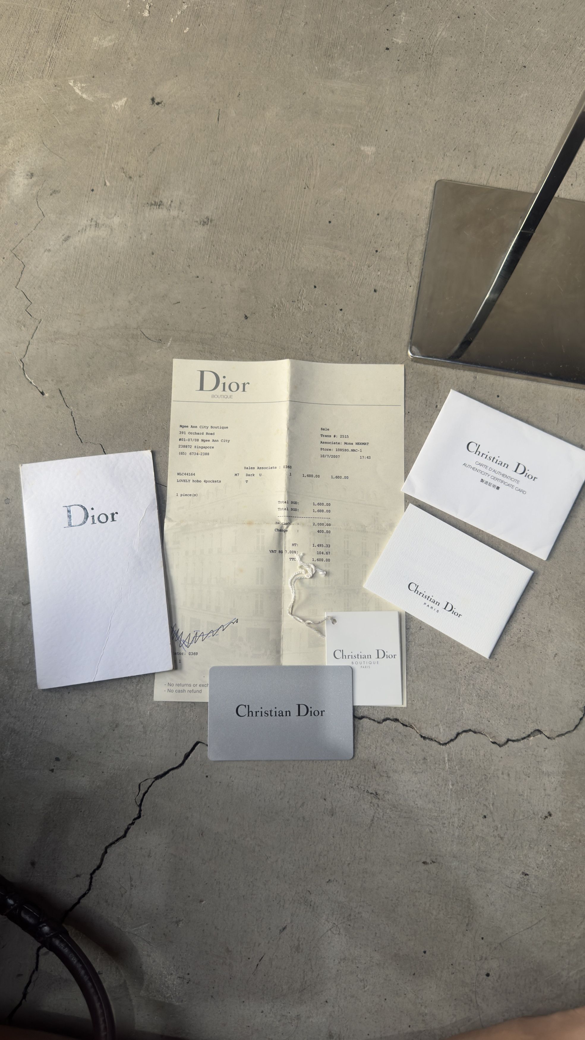 Dior Dior Diorrissimo Multi Pocket Handbag Canvas Handbag Size ONE SIZE - 13 Thumbnail