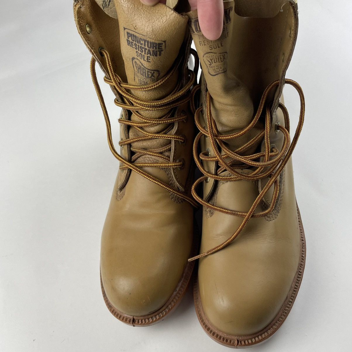 Other VTG 90’s Greb Kodiak Mens 8 Steel Toe Work Boots Leather Tan Size US 8 / EU 41 - 5 Thumbnail