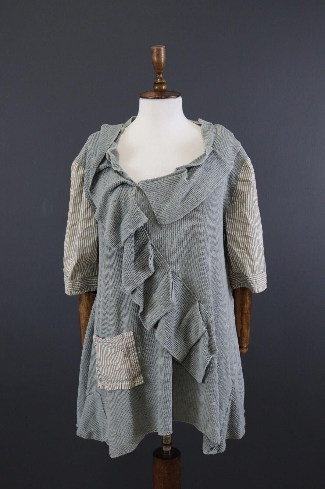 Barbour Bart Summer Lagenlook Party Linen A-Line Dress Size L Size L / US 10 / IT 46 - 1 Thumbnail