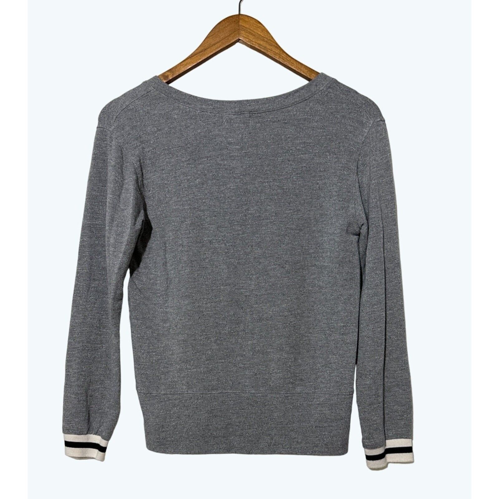 MONROW Monrow Sweatshirt Women's Size XS Pullover Dark Heather Size XS / US 0-2 / IT 36-38 - 4 Thumbnail