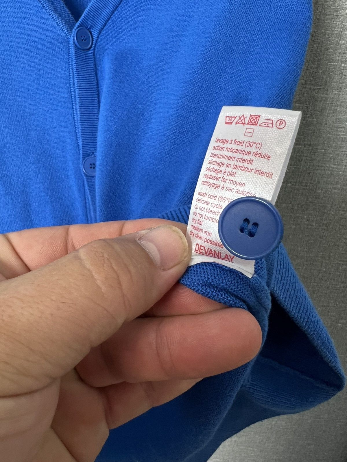 Lacoste Lacoste Live Button Cardigan Sweater Crocodile Logo Size US S / EU 44-46 / 1 - 13 Thumbnail