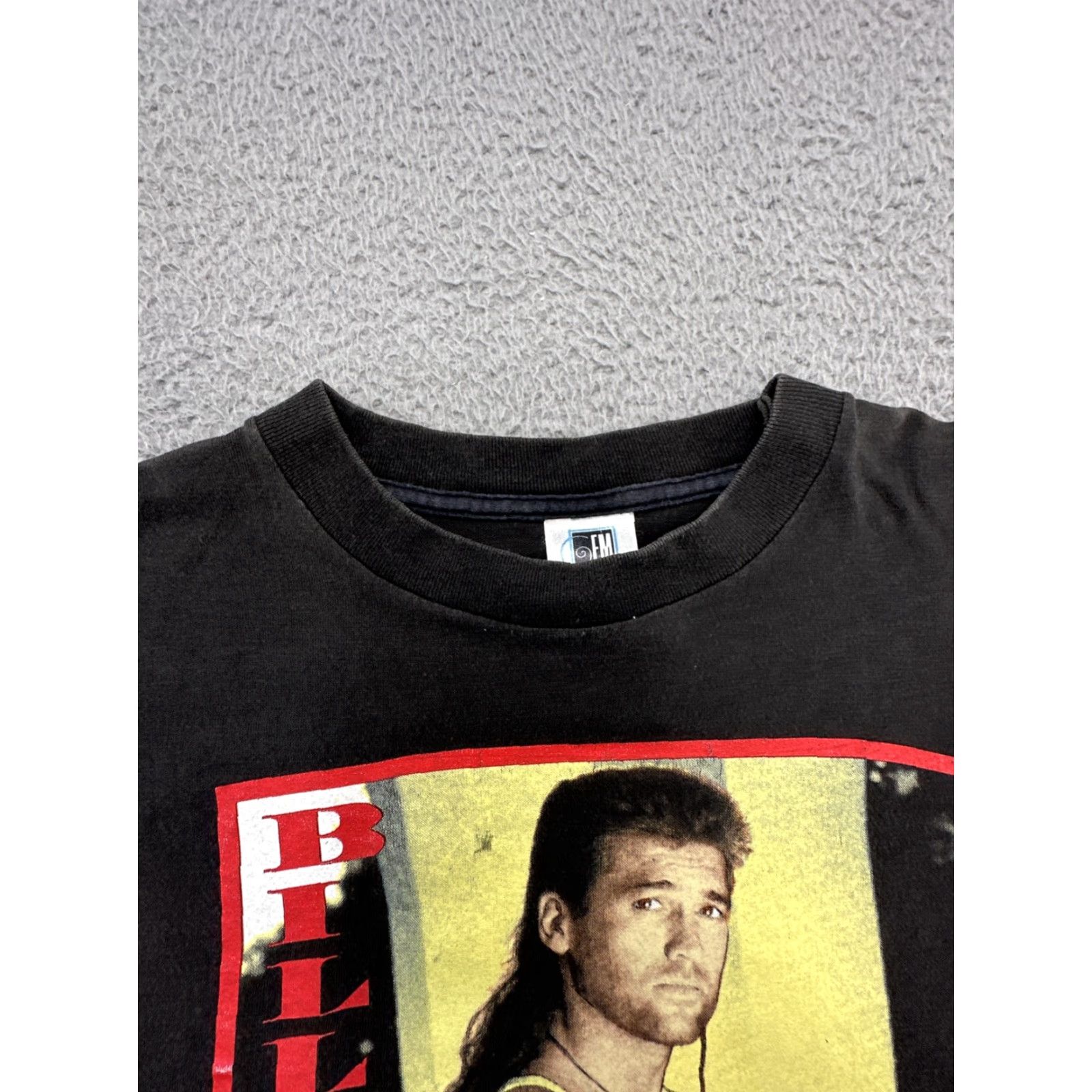 X-LARGE VINTAGE Billy Ray Cyrus I Aint Your Dog No More 90s Tee X Large Shirt Mens XL Black Cotton 90s Shirt Size US XL / EU 56 / 4 - 4 Thumbnail