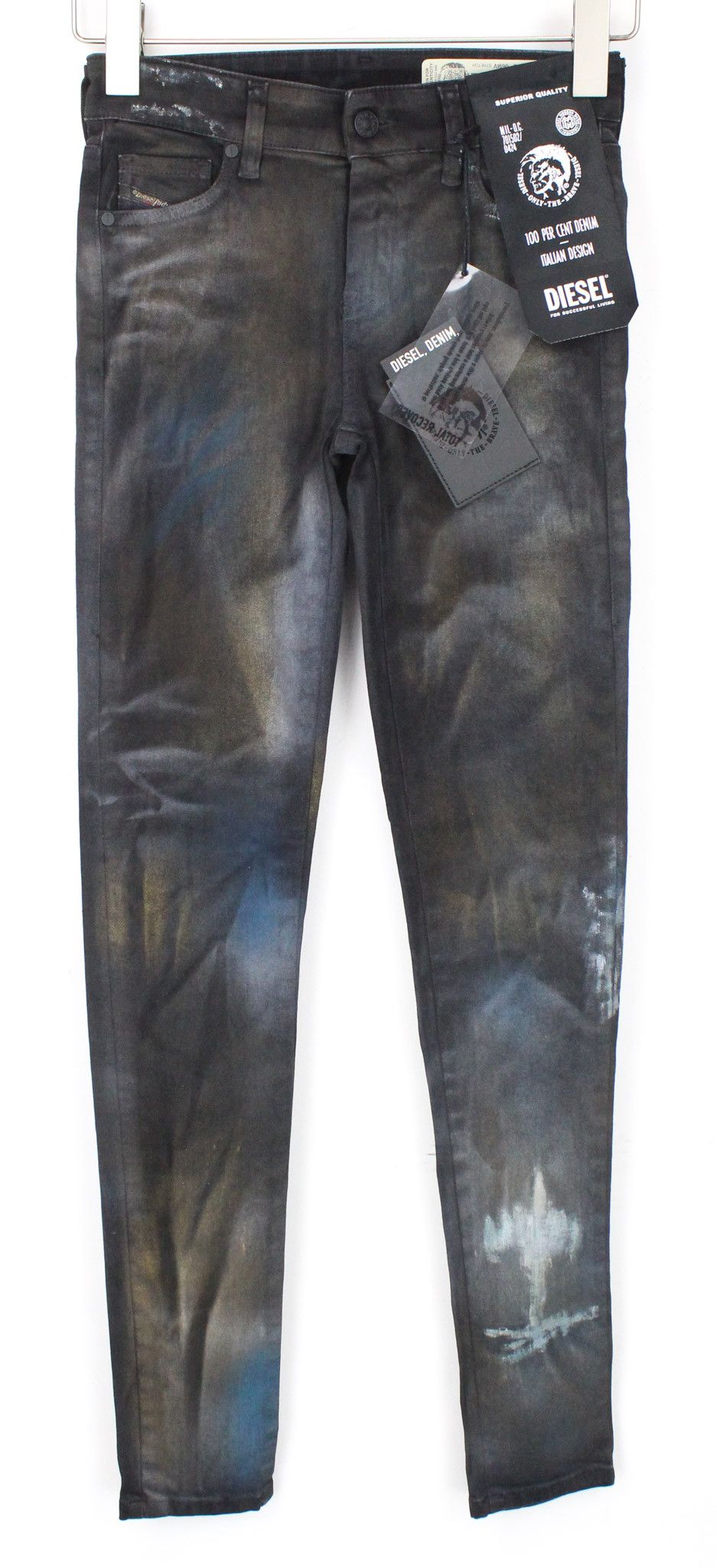 Diesel SLANDY-SP2 069IV W23/L32 Blue Girls Jeans 71490 Size 23" - 1 Thumbnail