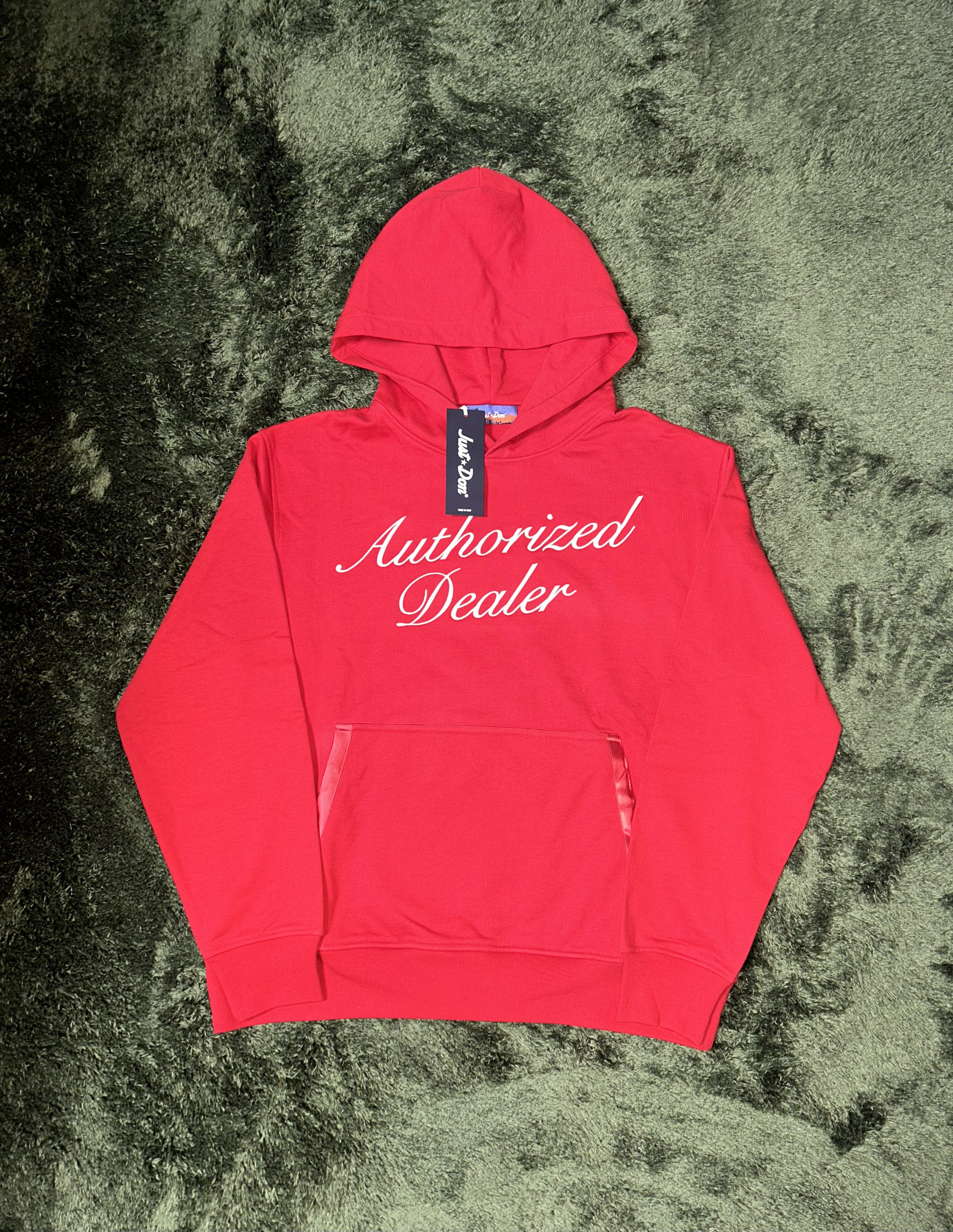 Designer × Just Don [L] Just don donc logo embroidery hoodie red Size US L / EU 52-54 / 3 - 2 Thumbnail