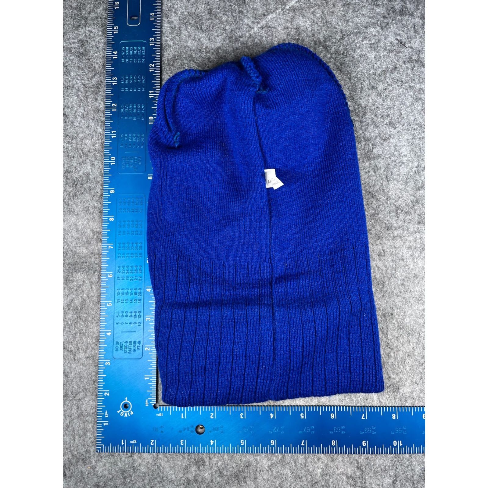 Vintage Texas Knit Beanie Toque Unisex One Size Blue Lightweight Ski Casual Size ONE SIZE - 6 Thumbnail