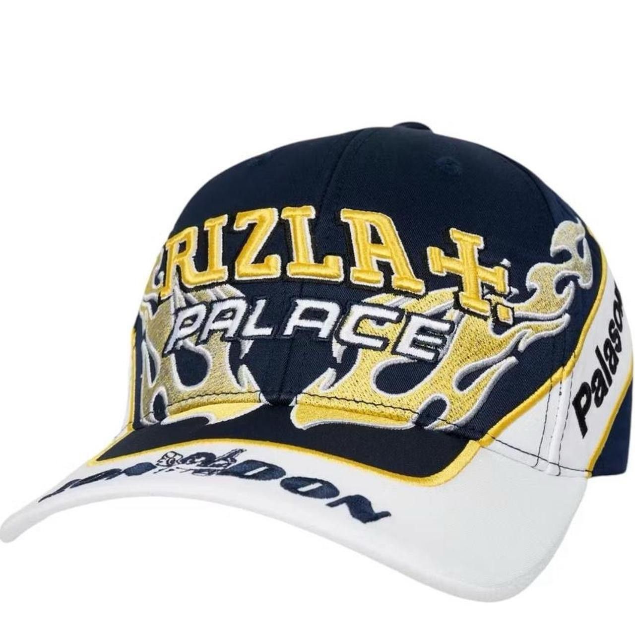 PALACE キャップ ネイビー/イエロー Palace Palace P45 6-Panel Teal Hat | Grailed