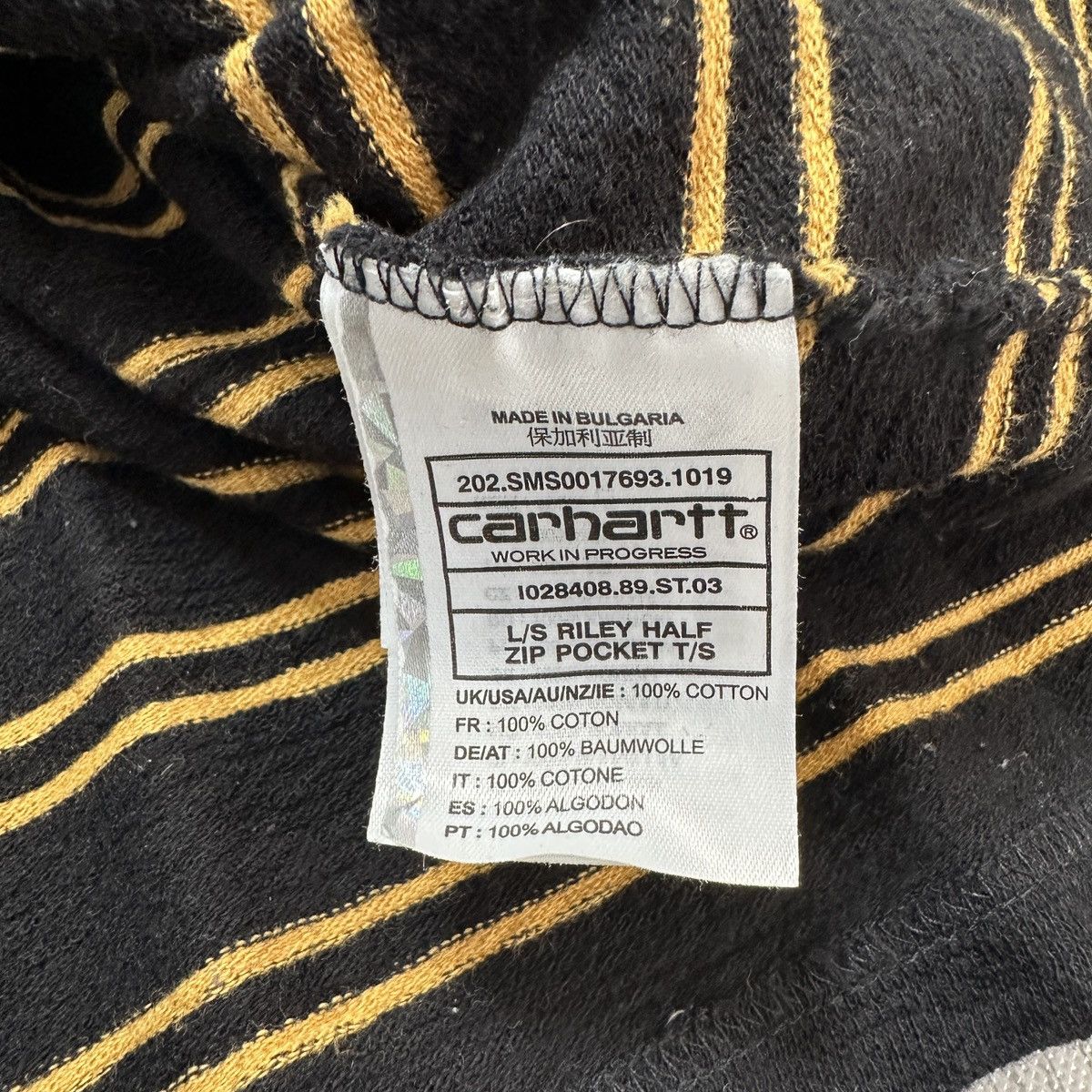 Carhartt Wip Carhartt Work in Progress Riley Half Zip Pocket long sleeve Size US M / EU 48-50 / 2 - 4 Thumbnail