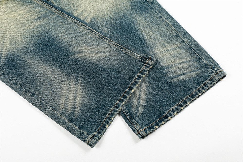 Vintage Men's Heavy-Wash Gradient Denim Jeans Size US 32 / EU 48 - 4 Thumbnail