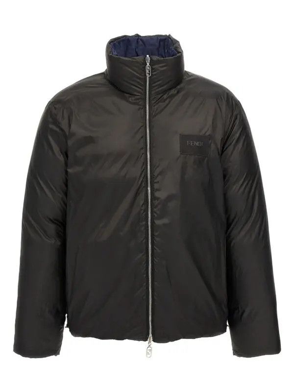 Fendi o1B3y1r0526 Puffer Jacket in Midnight Blue Size US S / EU 44-46 / 1 - 5 Thumbnail