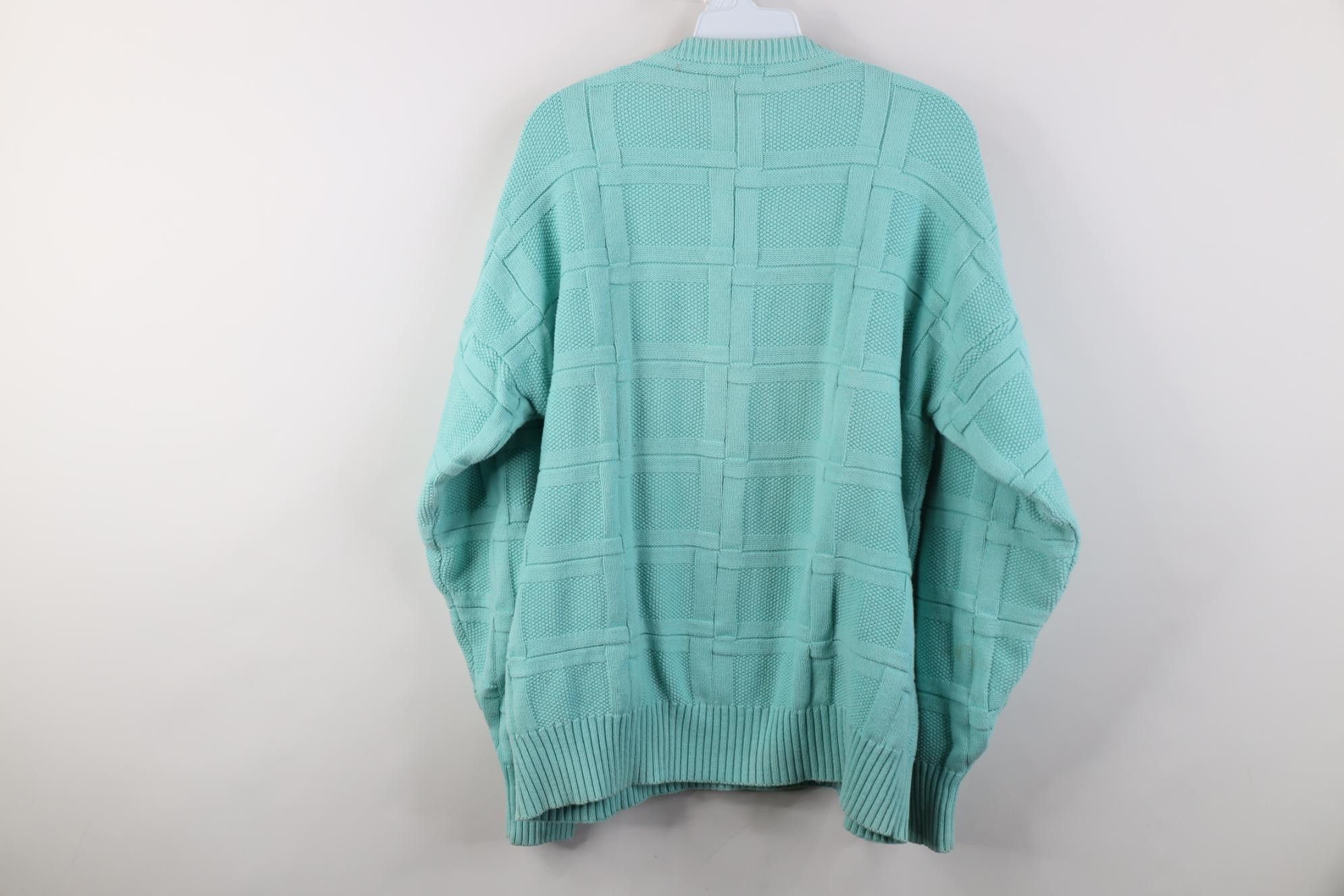 Brooks Brothers Vintage 70s 80s Brooks Brothers Weave Knit Crewneck Sweater Size US XL / EU 56 / 4 - 10 Thumbnail