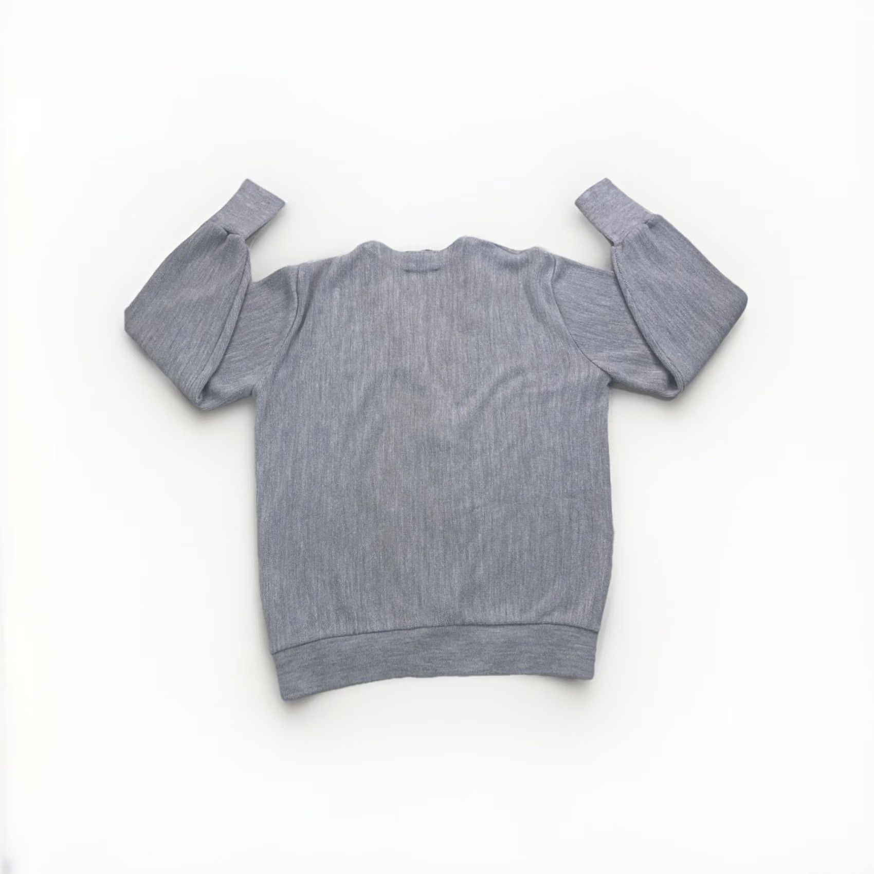 Jantzen VINTAGE Jantzen Cardigan Mens Knit C-Neck Gray 90s USA Made Medium M Size Regular Long Sleeve Size US M / EU 48-50 / 2 - 6 Thumbnail