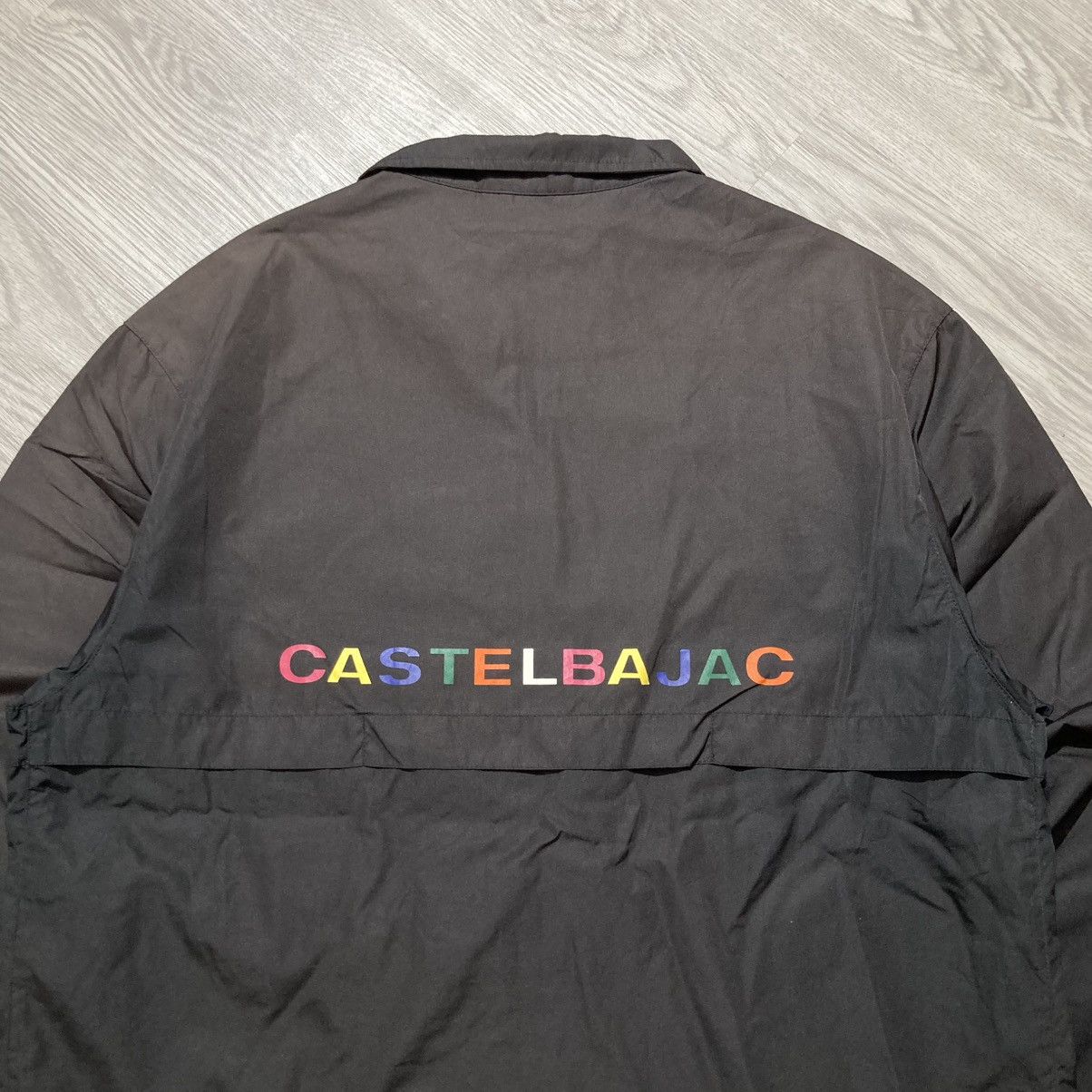 Jean Charles De Castelbajac 1990s Vintage Castelbajac Big Font Light Jacket Luxury Size US XL / EU 56 / 4 - 2 Thumbnail
