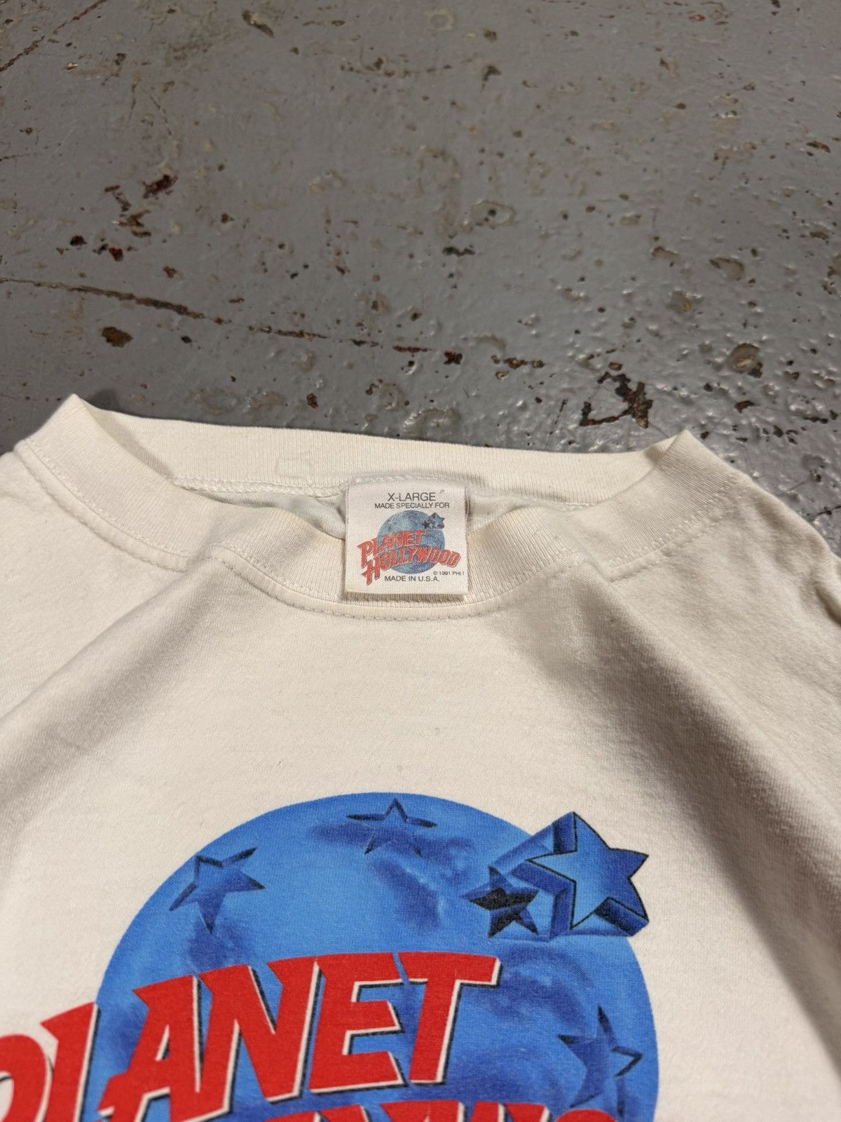 Planet Hollywood Vintage Planet Hollywood Tee Size US XL / EU 56 / 4 - 4 Thumbnail