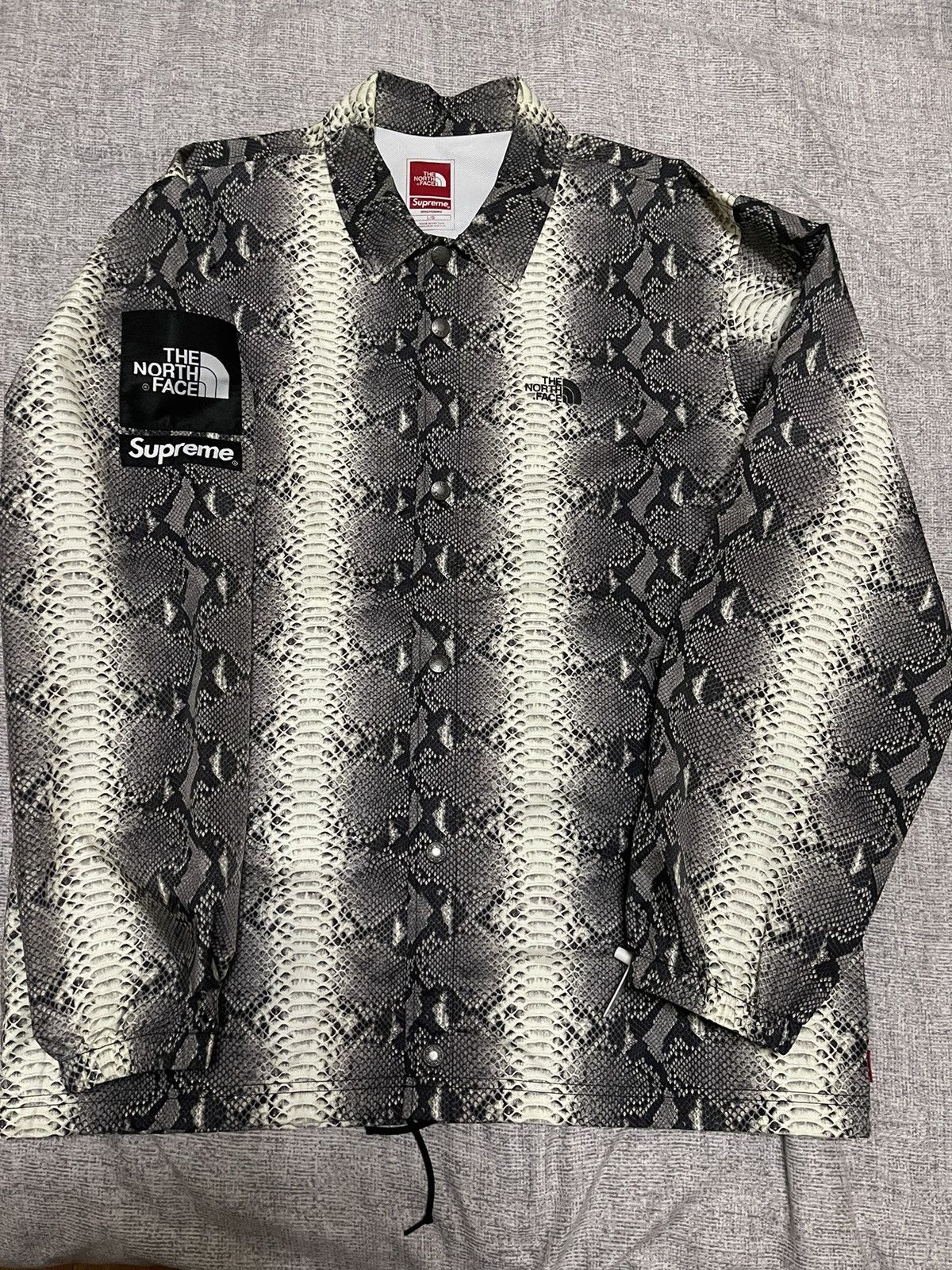 Supreme × The North Face Supreme tnf the north face snakeskin taped seam coach Jacket Size US L / EU 52-54 / 3 - 1 Thumbnail