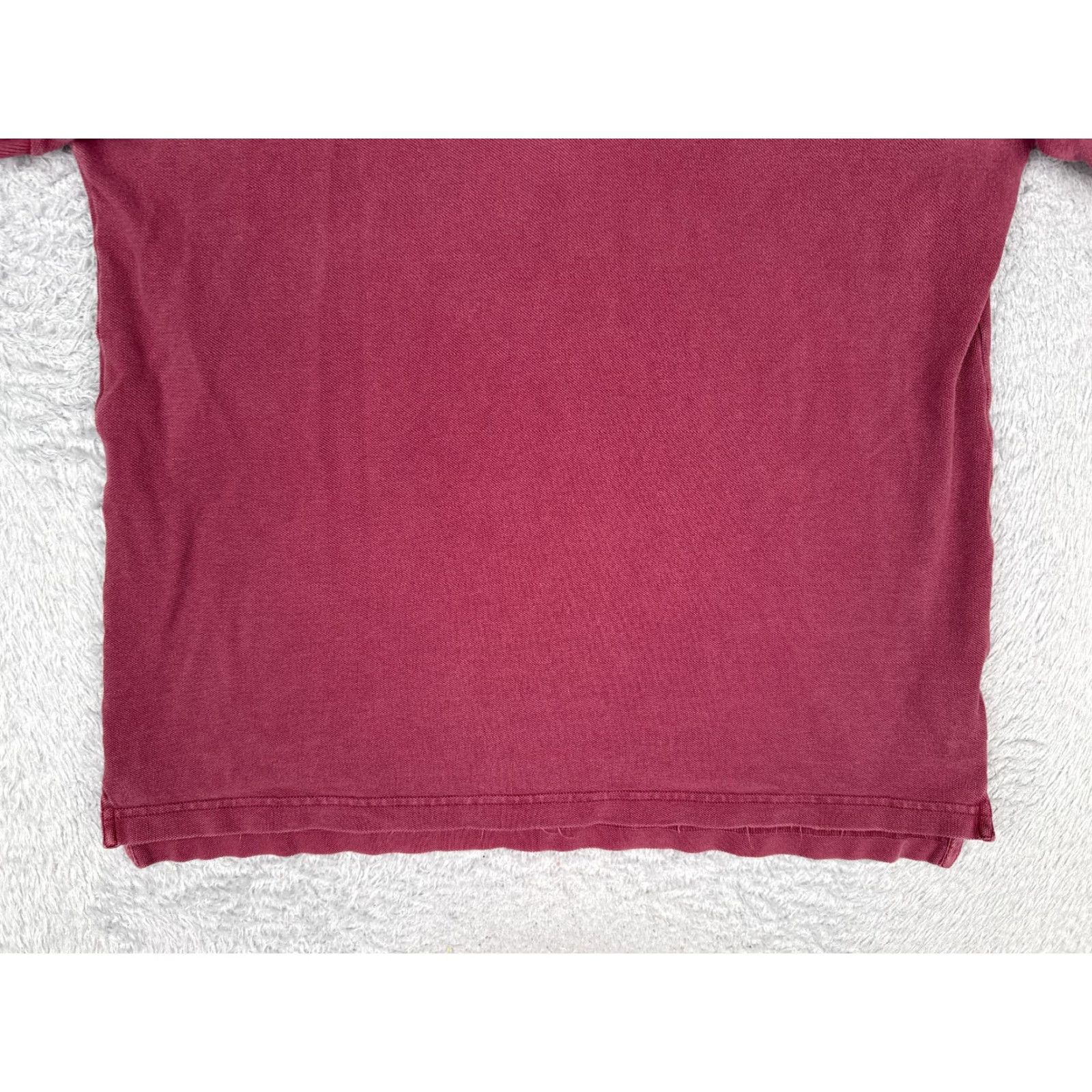 Lacoste VINTAGE Lacoste Polo Shirt Men 5 Red Short Sleeve 100% Cotton Croc Logo Slim Golf Read Size US S / EU 44-46 / 1 - 5 Thumbnail