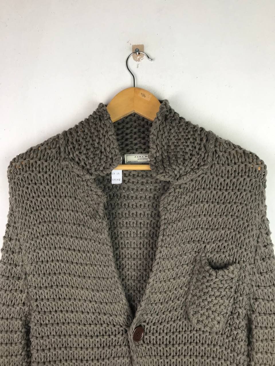 Zara Vintage Rare Design Knitwear Size US L / EU 52-54 / 3 - 3 Thumbnail