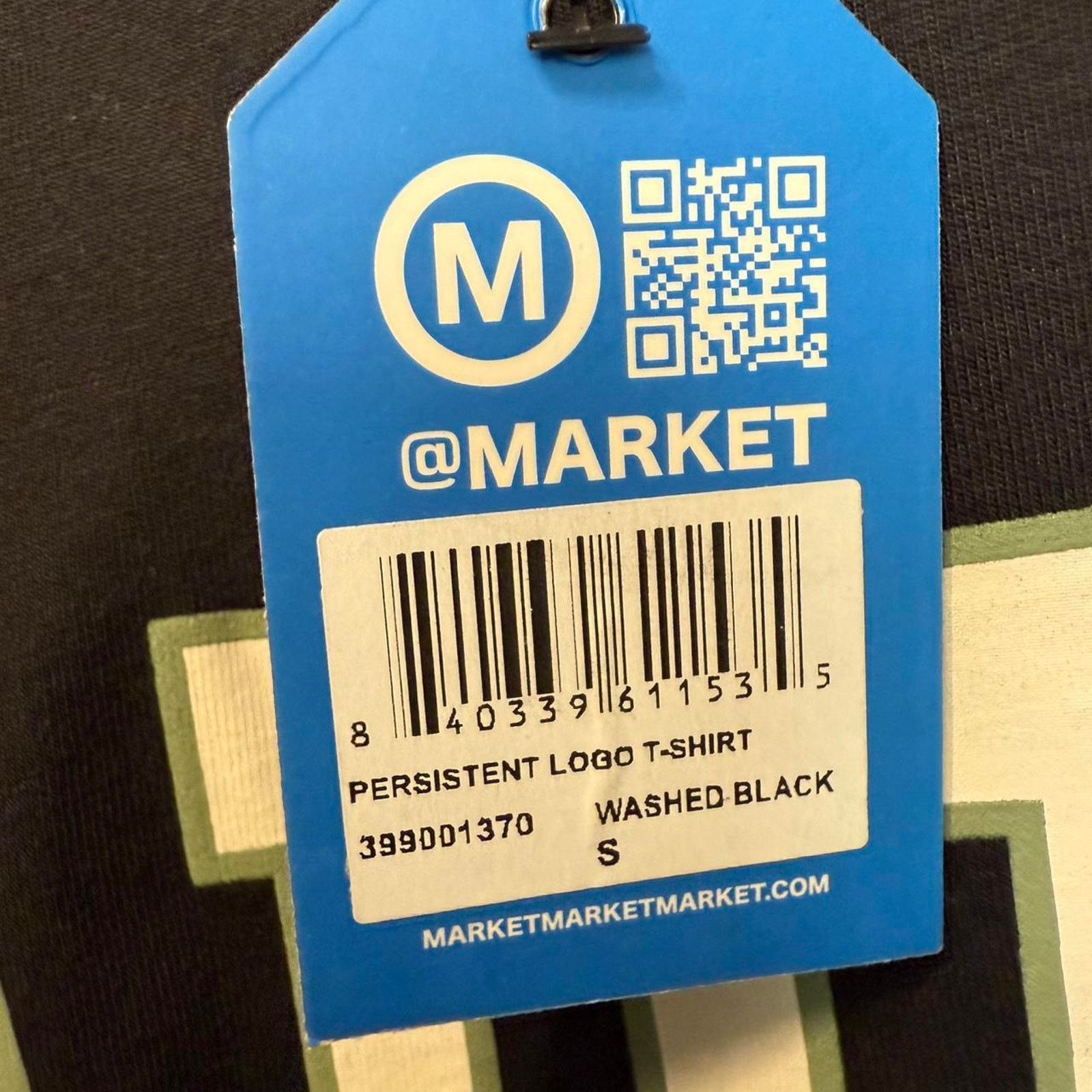 Market Market Persistent Logo T-Shirt - Men's Small, New with Tags Size US S / EU 44-46 / 1 - 3 Thumbnail