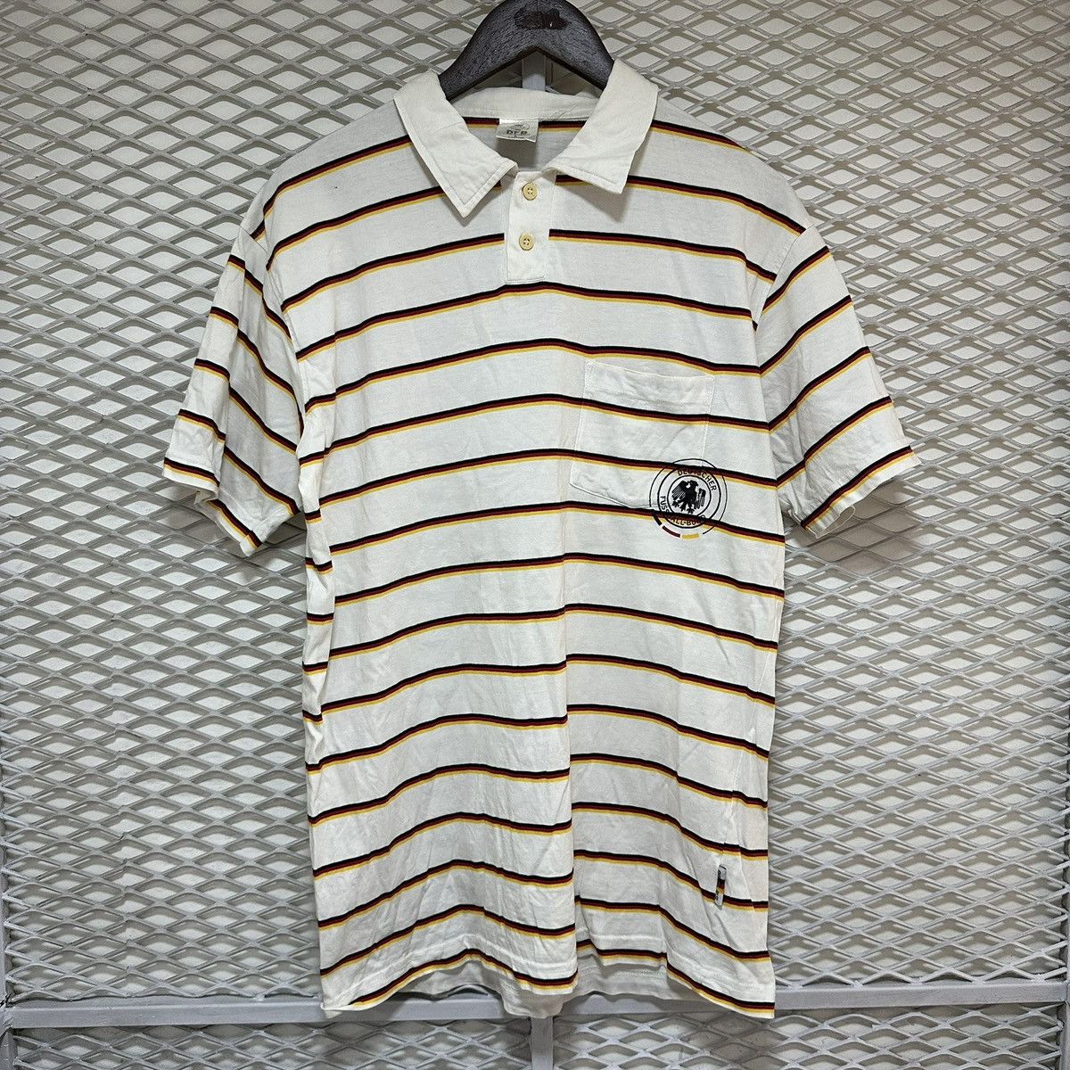 Vintage VINTAGE POLO SHIRT GERMANY FOOTBALL CLUB ©2005 Size US L / EU 52-54 / 3 - 1 Thumbnail