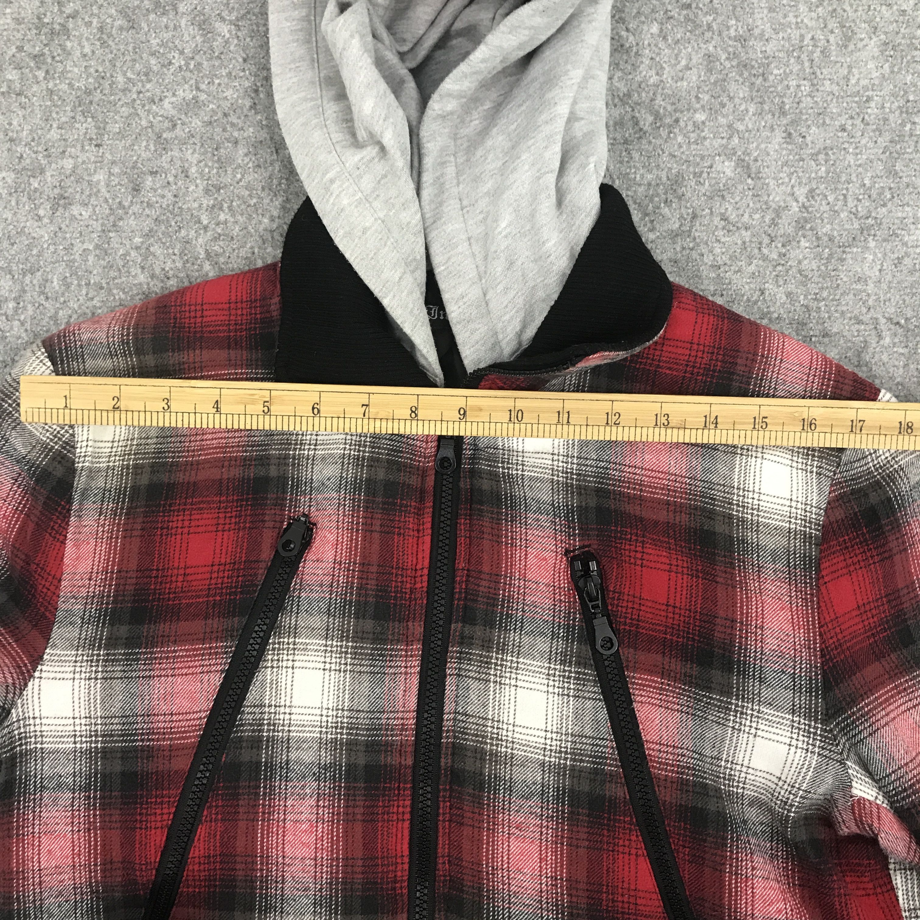 In The Attic × Vintage Rare in the attic flanner zipper jacket design hoodie Size US L / EU 52-54 / 3 - 5 Thumbnail