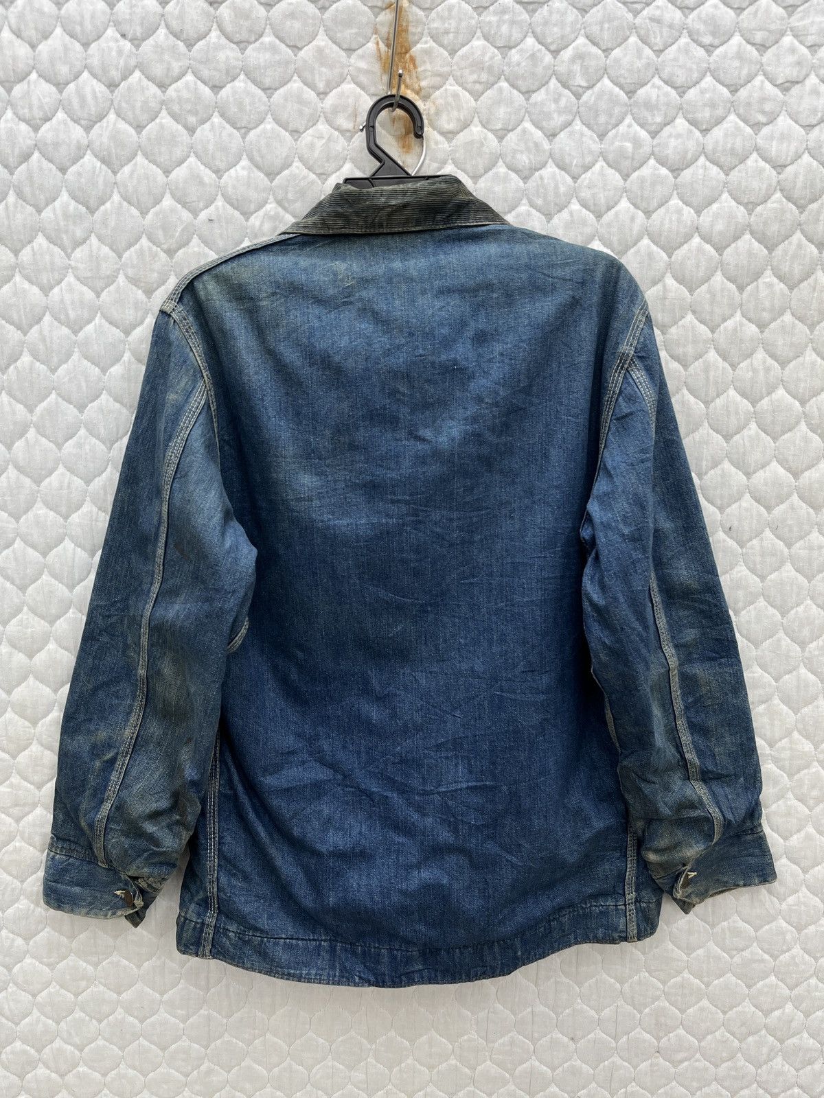 Sears 🔥STEALS🔥 VTG SEARS BLANKET LINED DENIM CHORE JACKET Size US S / EU 44-46 / 1 - 4 Thumbnail