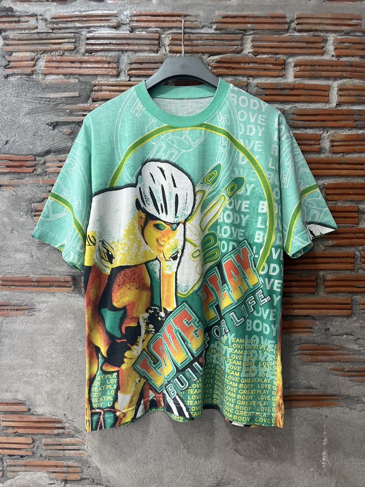 Body Glove Vintage Body Glove (aop) Bicycle 90’s Tshirt Size US L / EU 52-54 / 3 - 2 Thumbnail
