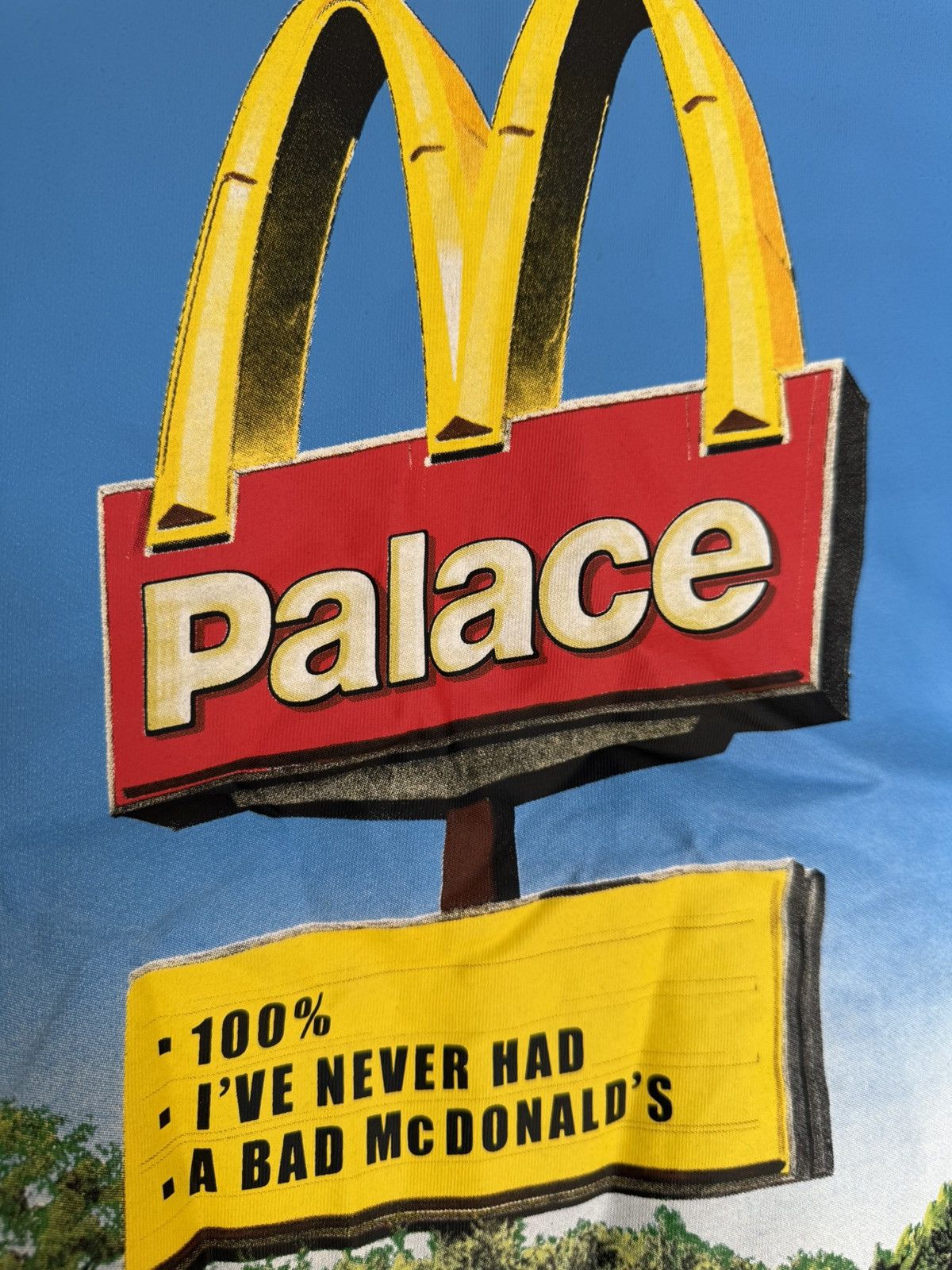 Palace Palace x McDonald's Logo T-shirt Size US XL / EU 56 / 4 - 2 Thumbnail