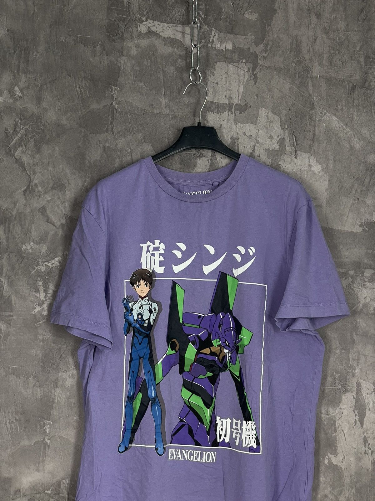 Anime × Japanese Brand End Band of Neon Genesis Evangelion Anime Tee Manga Tshirt Size US XL / EU 56 / 4 - 2 Thumbnail