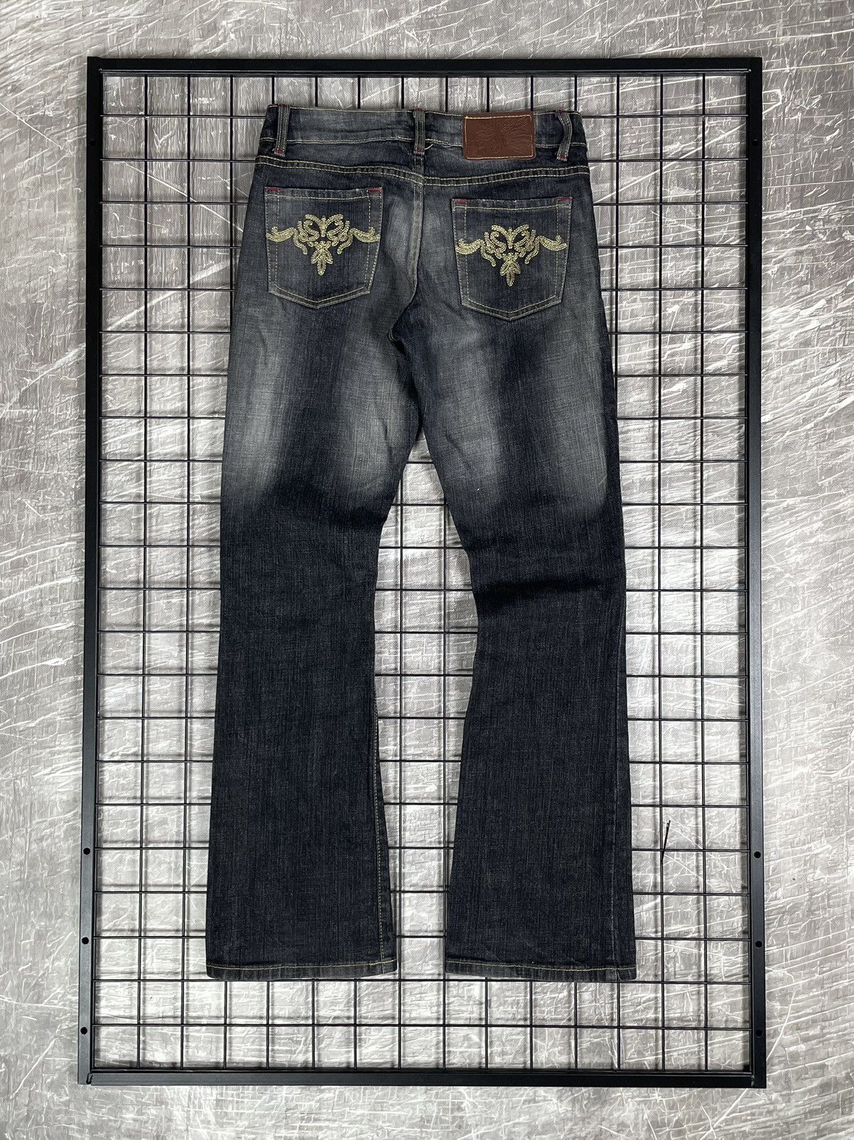If Six Was Nine 2000s Y2K Fade Bootcut Jeans Miss Sixty LGB Japanese Style Size 30" / US 8 / IT 44 - 1 Thumbnail