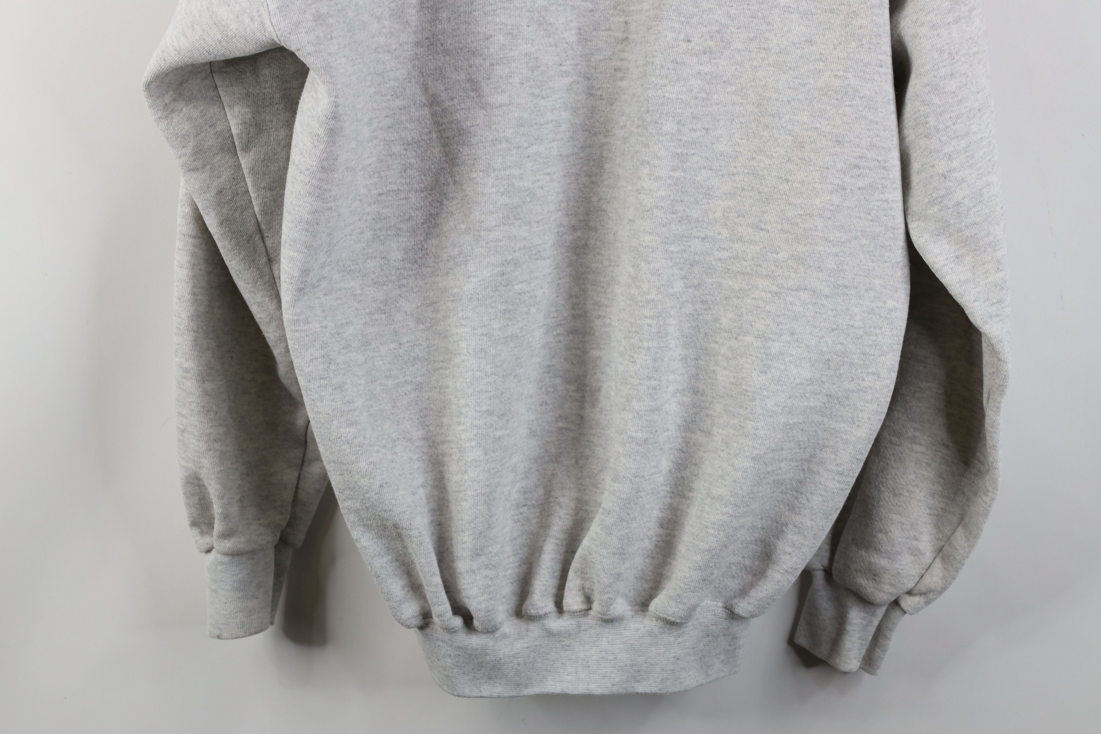 Vintage Vintage 90s Streetwear Full Zip Hoodie Sweatshirt Gray USA Size US L / EU 52-54 / 3 - 15 Thumbnail