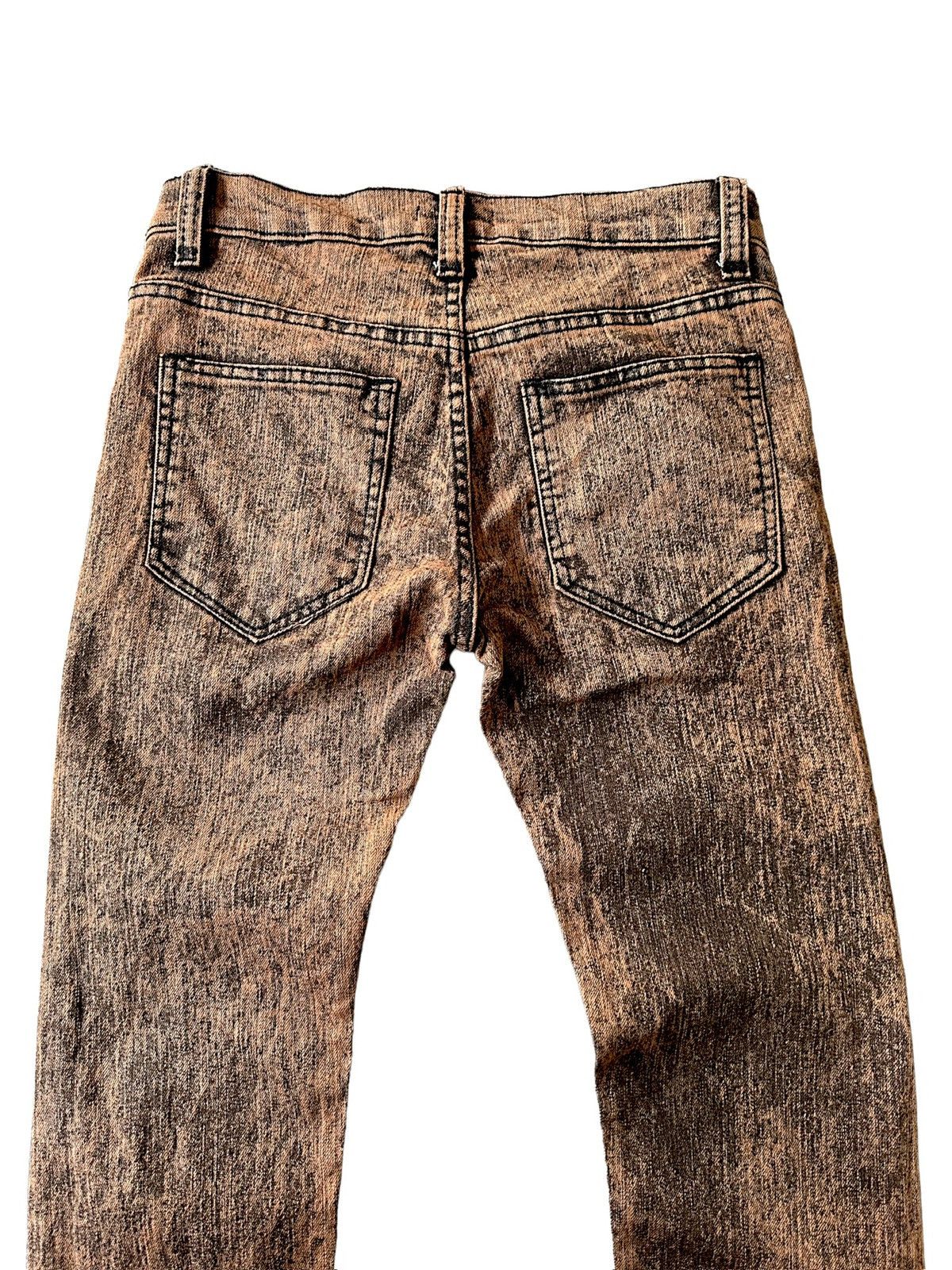 If Six Was Nine Y2k Black Varia mudmax snakeskin goth denim Size US 30 / EU 46 - 5 Thumbnail