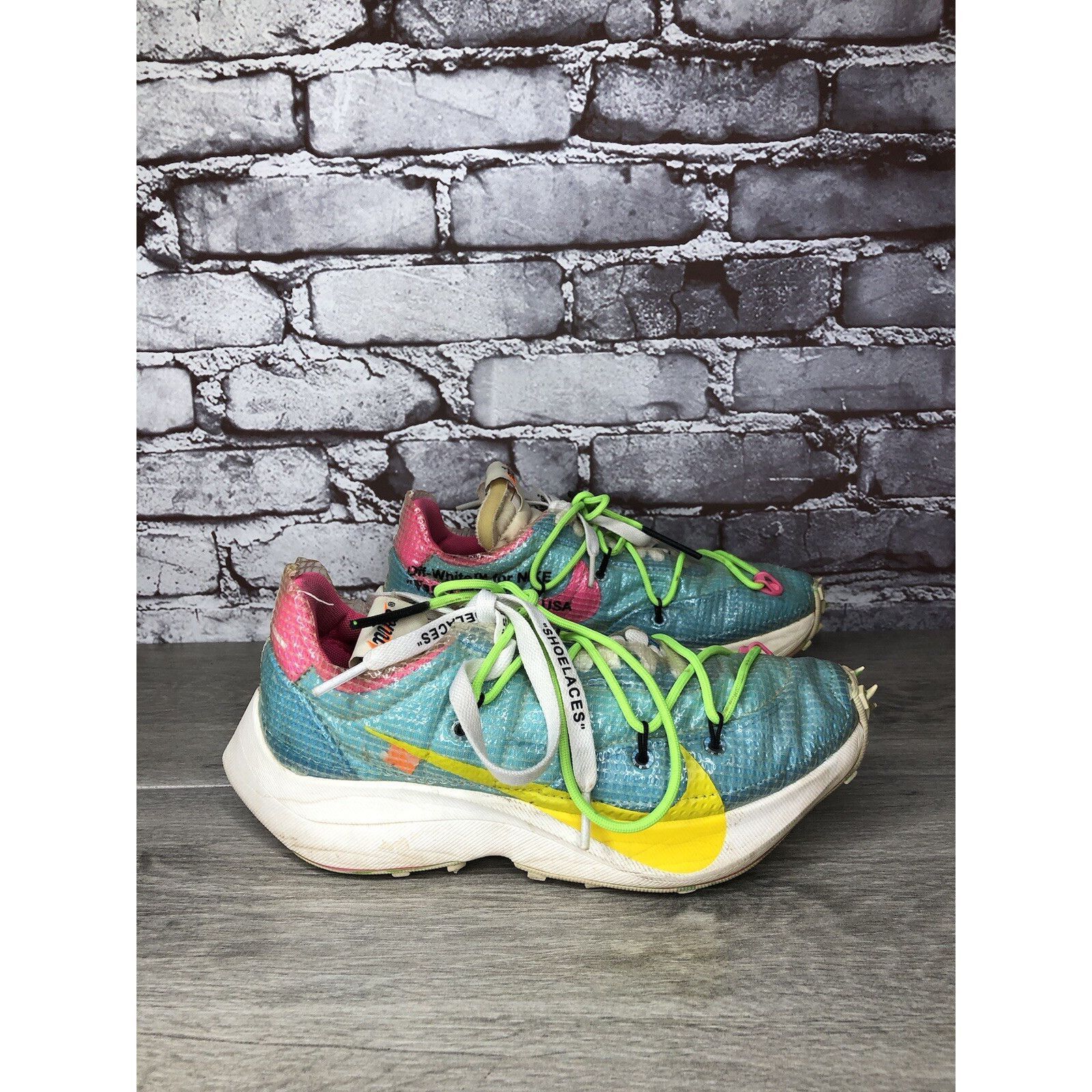 Nike Nike Off-White x Vapor Street Polarized Blue Lace Up Shoes W Size US 6.5 / IT 36.5 - 1 Thumbnail