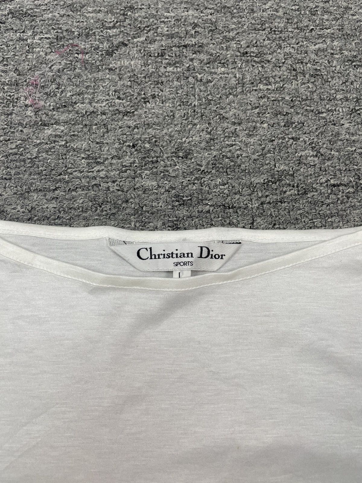 Dior Vintage christian dior shirt baggy dior spellout Size L / US 10 / IT 46 - 2 Thumbnail