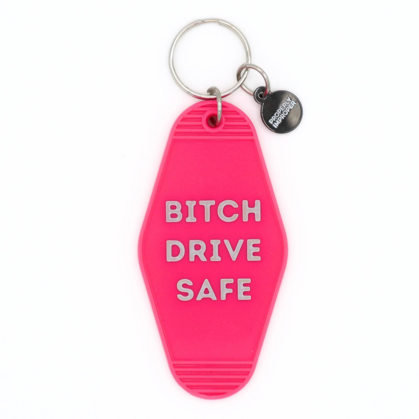Other Hot Stamped Motel Keychain Drive Safe Size ONE SIZE - 1 Thumbnail