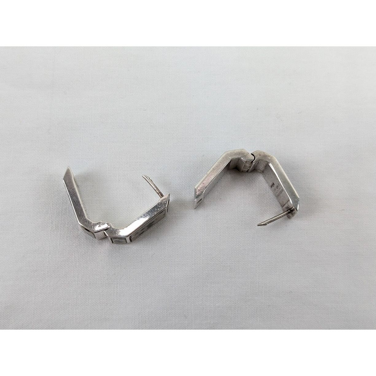 Bottega Veneta o1rshd1 Size: OS / Sterling Dalmatian Earrings in Silver Size ONE SIZE - 11 Thumbnail