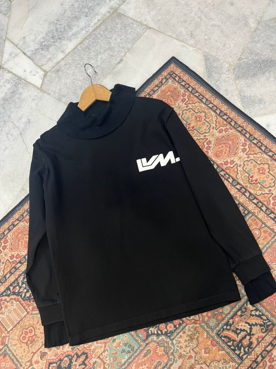 Louis Vuitton Louis Vuitton Black I have A Dream Turtleneck Shirt Size S / US 4 / IT 40 - 3 Thumbnail